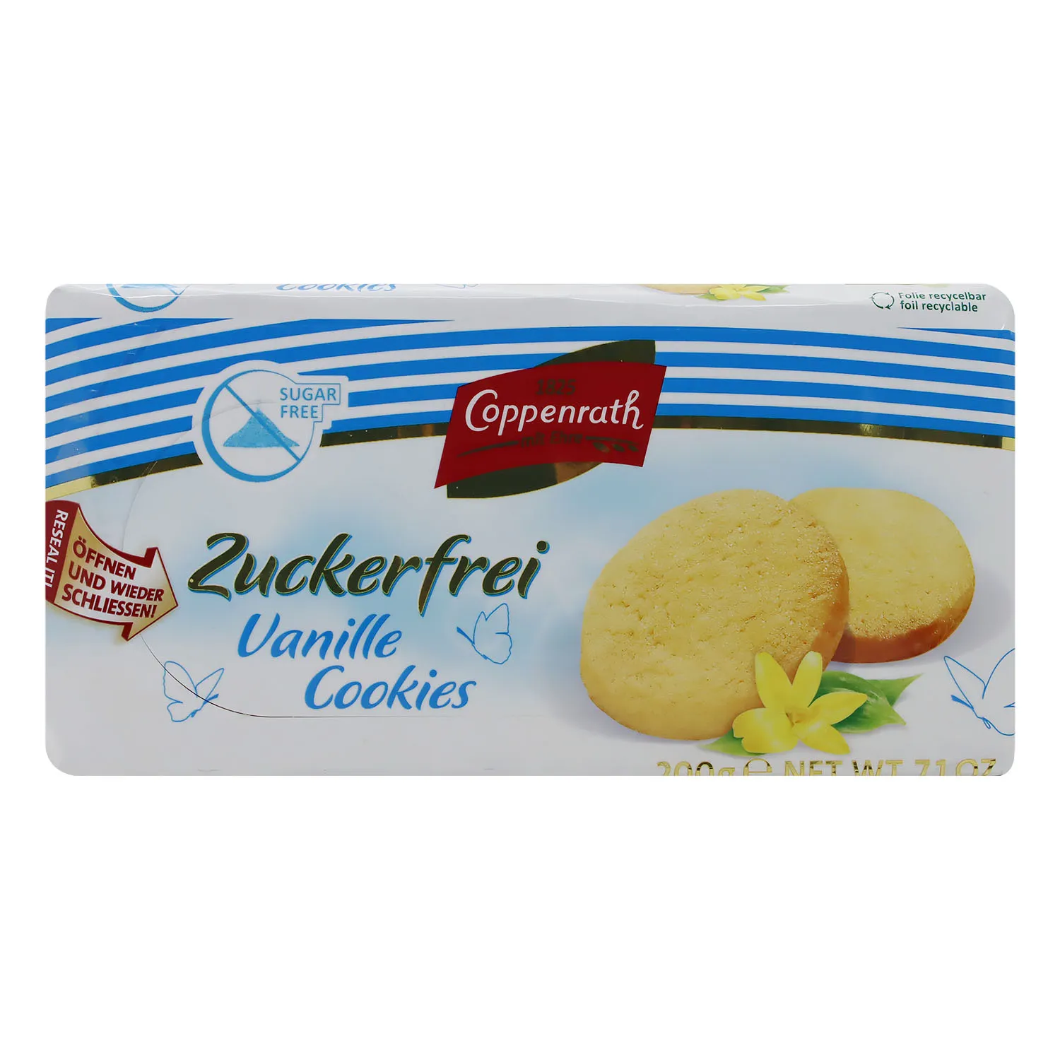 Galleta Dulce Vainilla Sin Azucar Copperanth