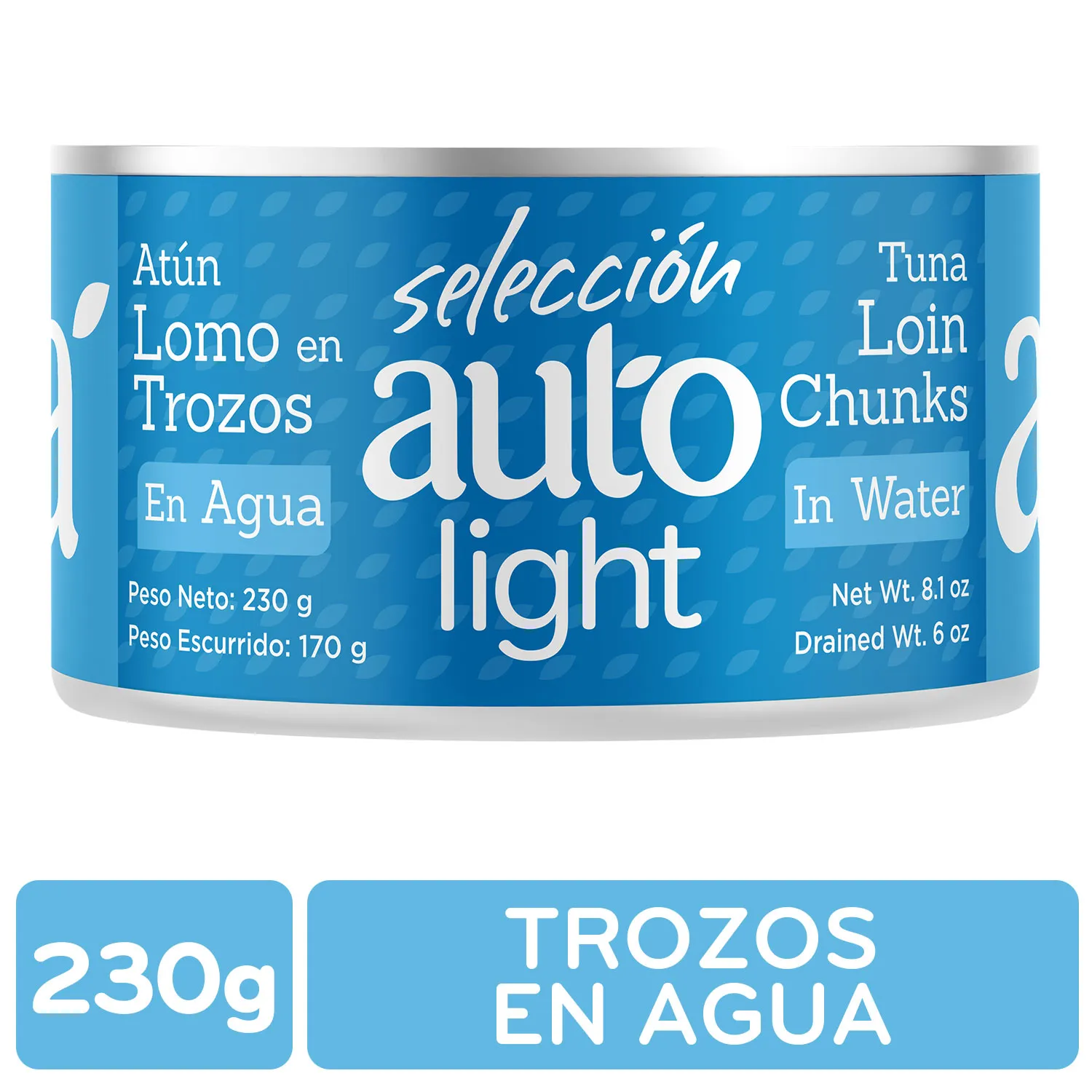 Atun Lomo Trozos Agua Selección Auto Lata 230 G