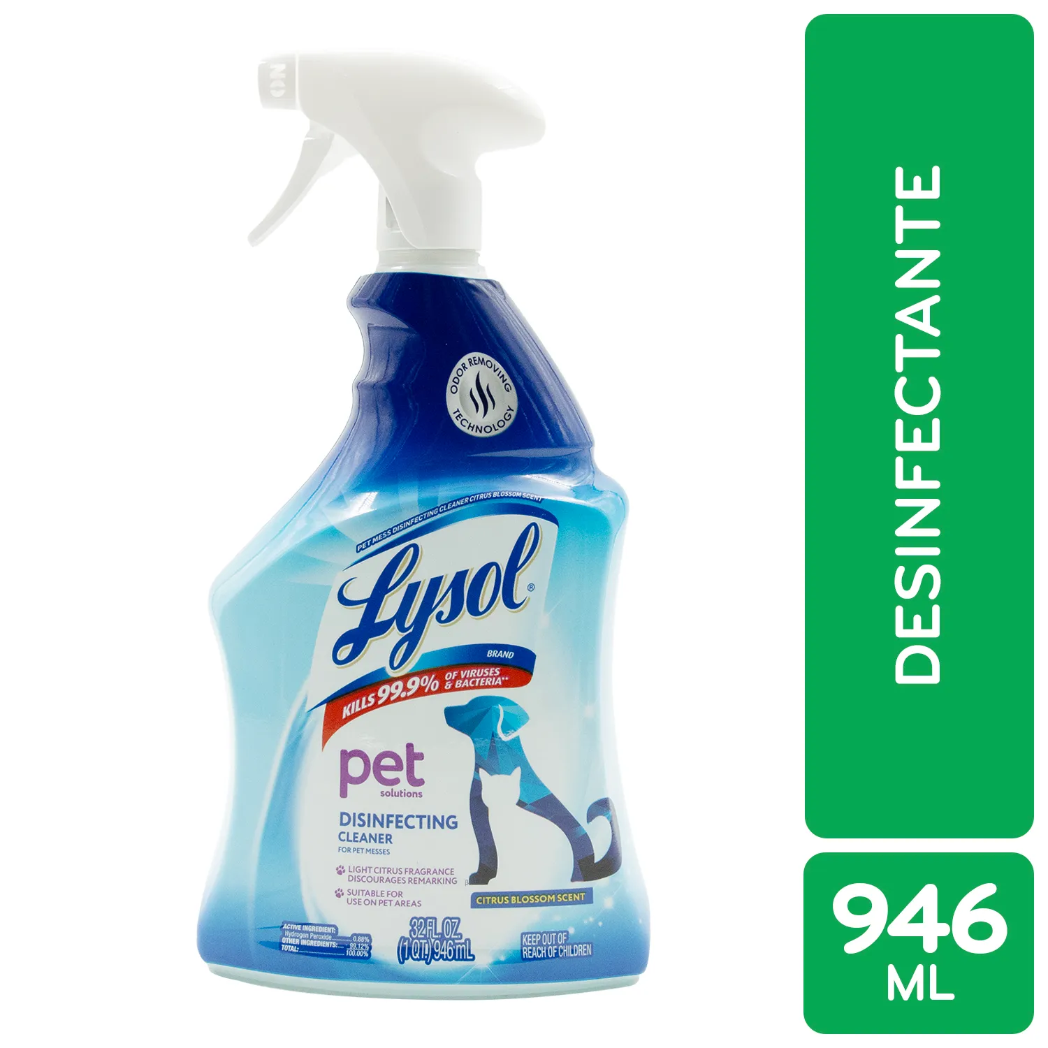 Desinfectante Aroma Cítrico Mascotas Lysol