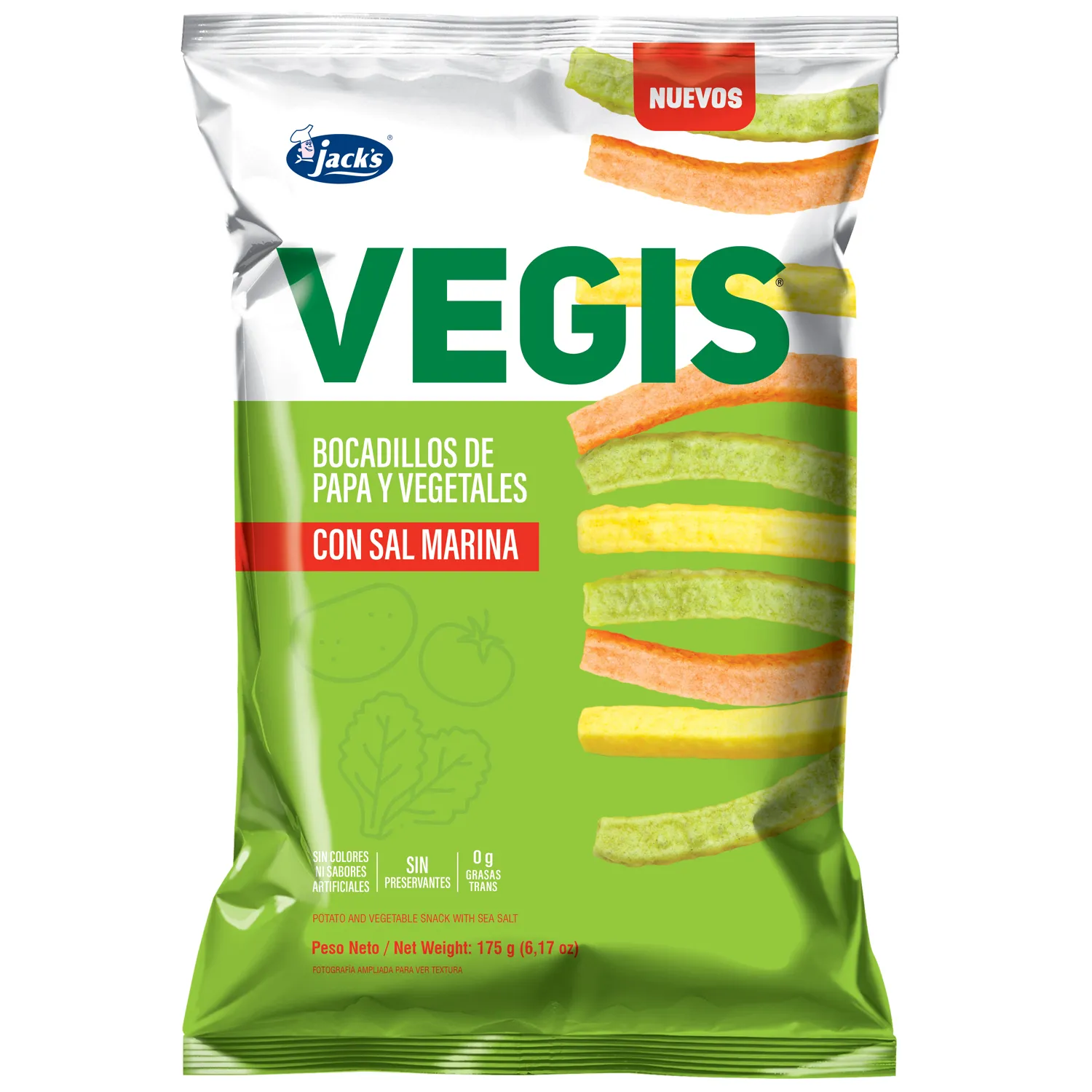 Bocadillo Palito Vegis Jacks