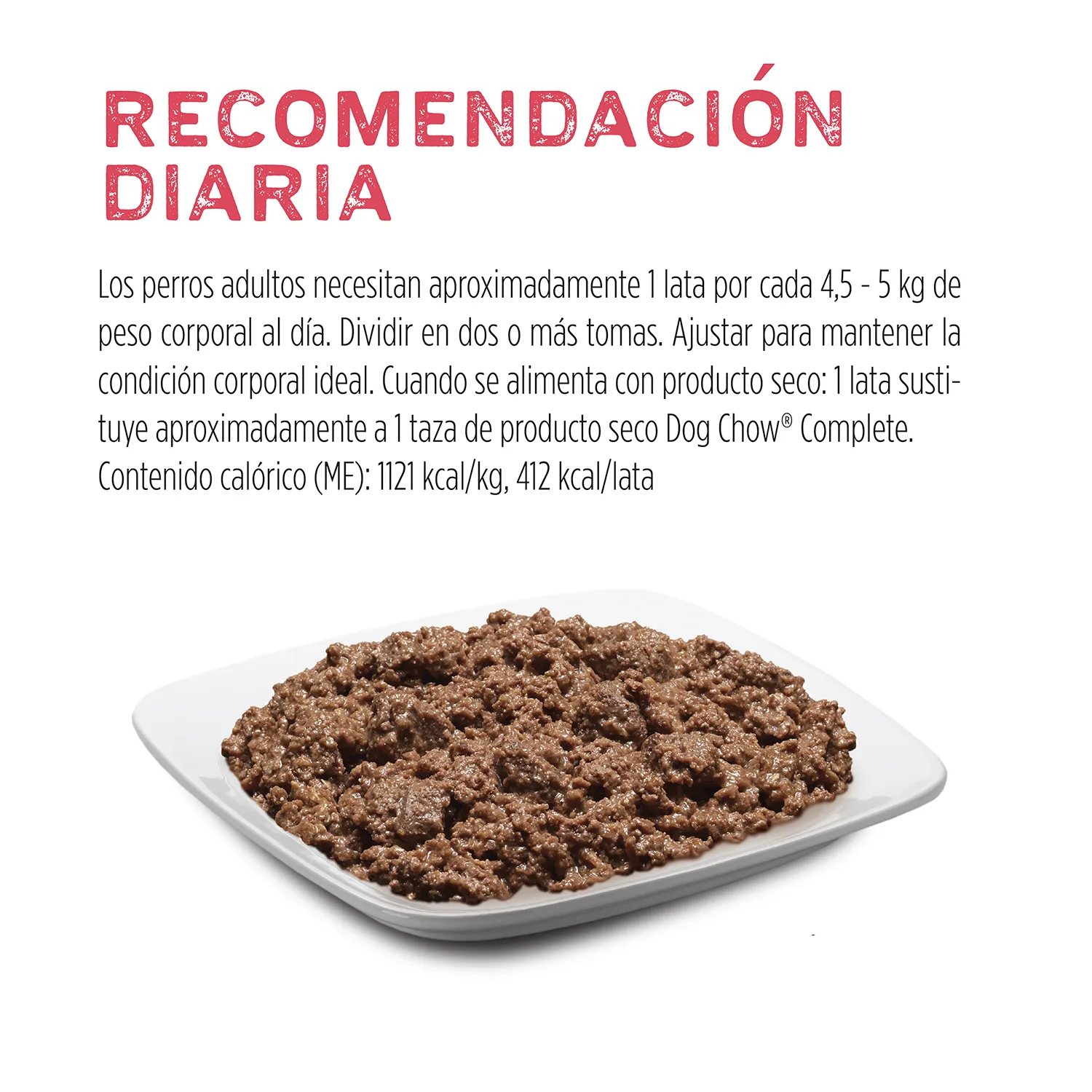 Alimento Perro Humedo Adulto Trozos Carne Alto En Proteina Purina Dog Chow Lata 368 G