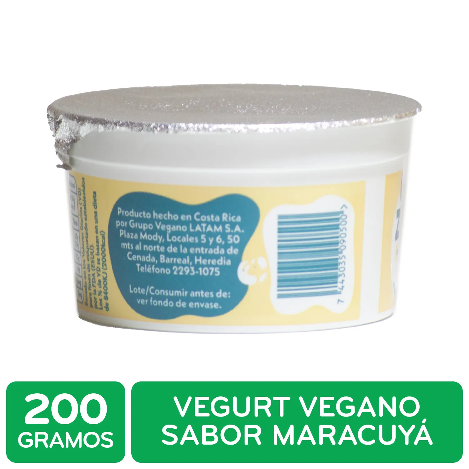 Yogurt Vegano Maracuya Ziggys