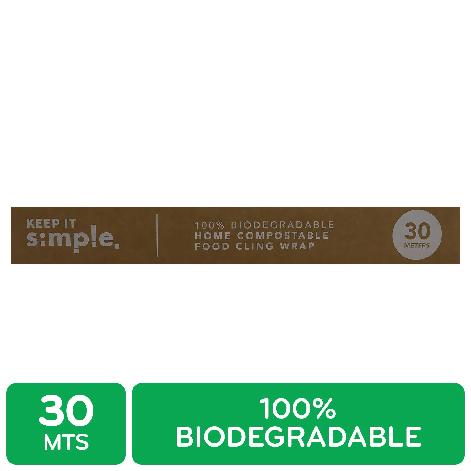 Plastico Adhesivo 30 M Compostable Keep It Handy Caja 1 Unid