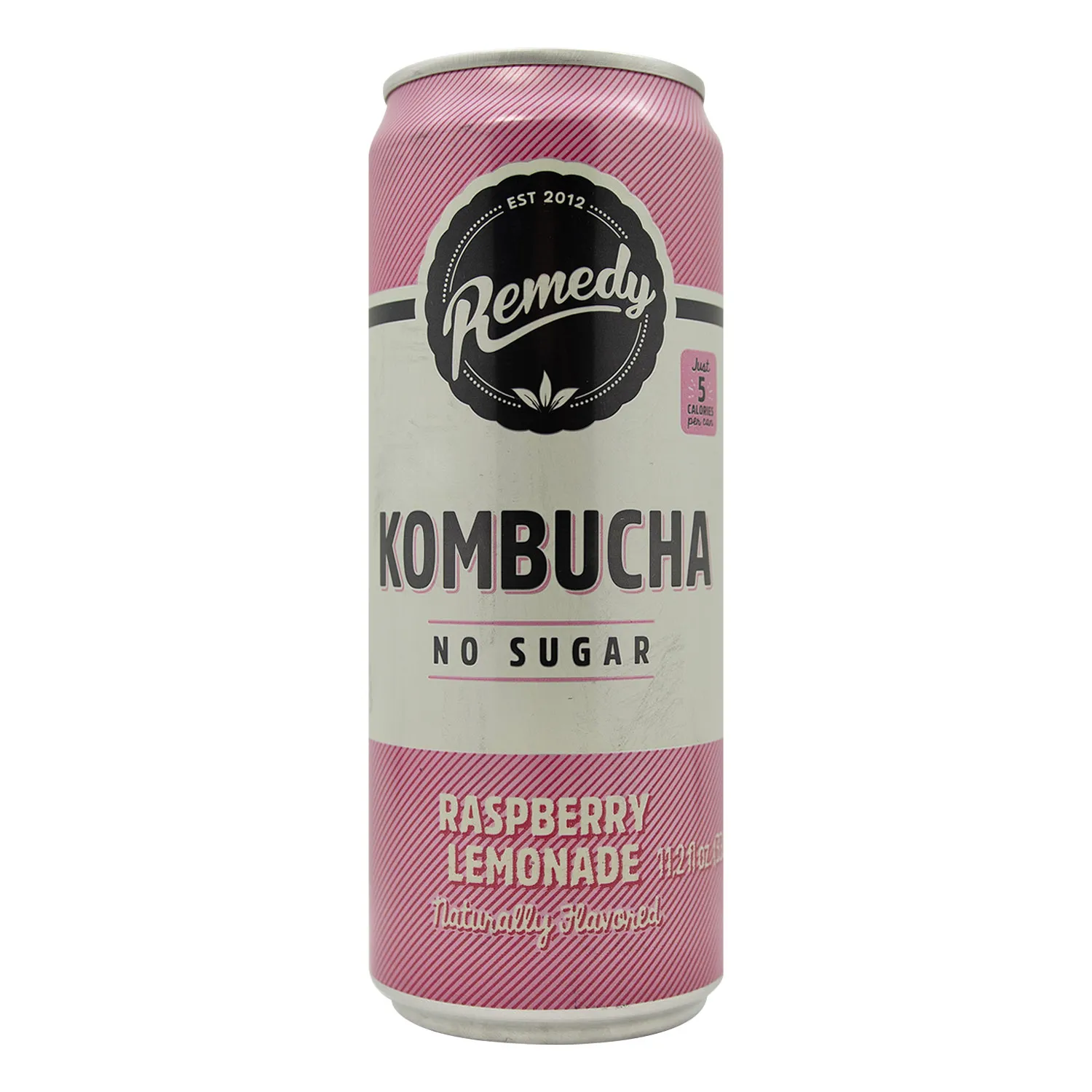 Bebida Kombucha Sin Azucar Frambuesa Remedy