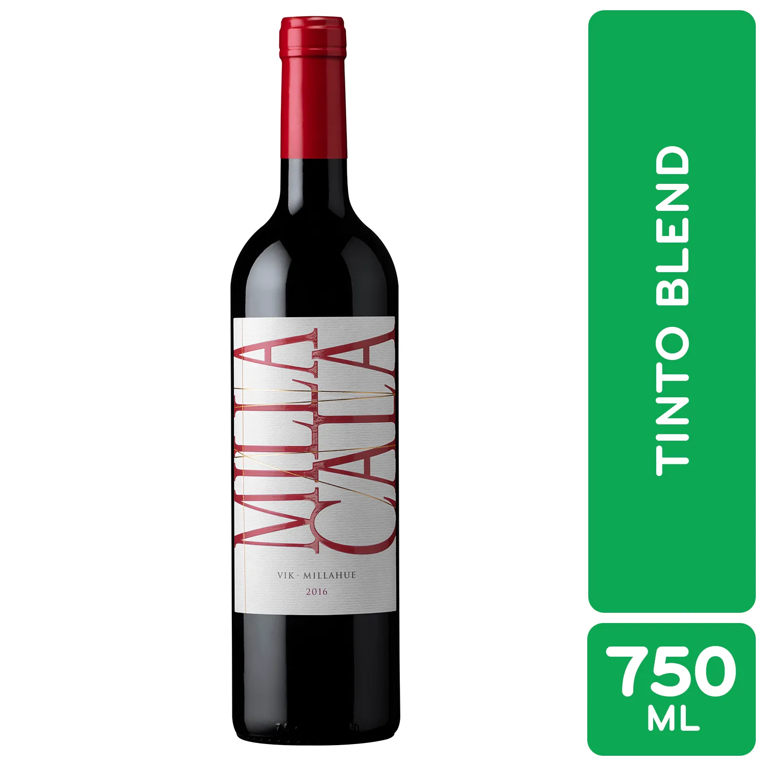 Vino Tinto Chile Blend Milla Cala Vik