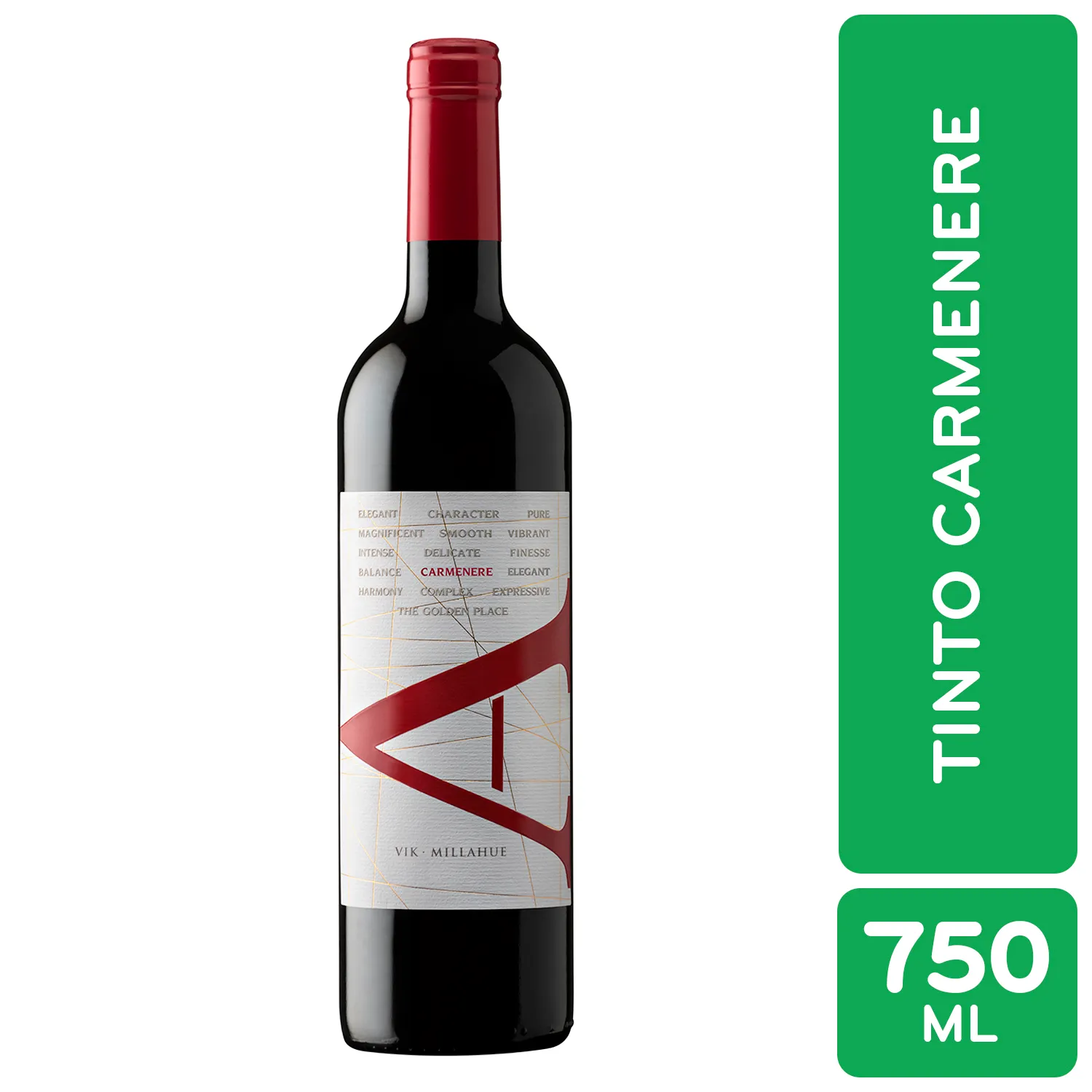 Vino Tinto Chile Carmenere Vik