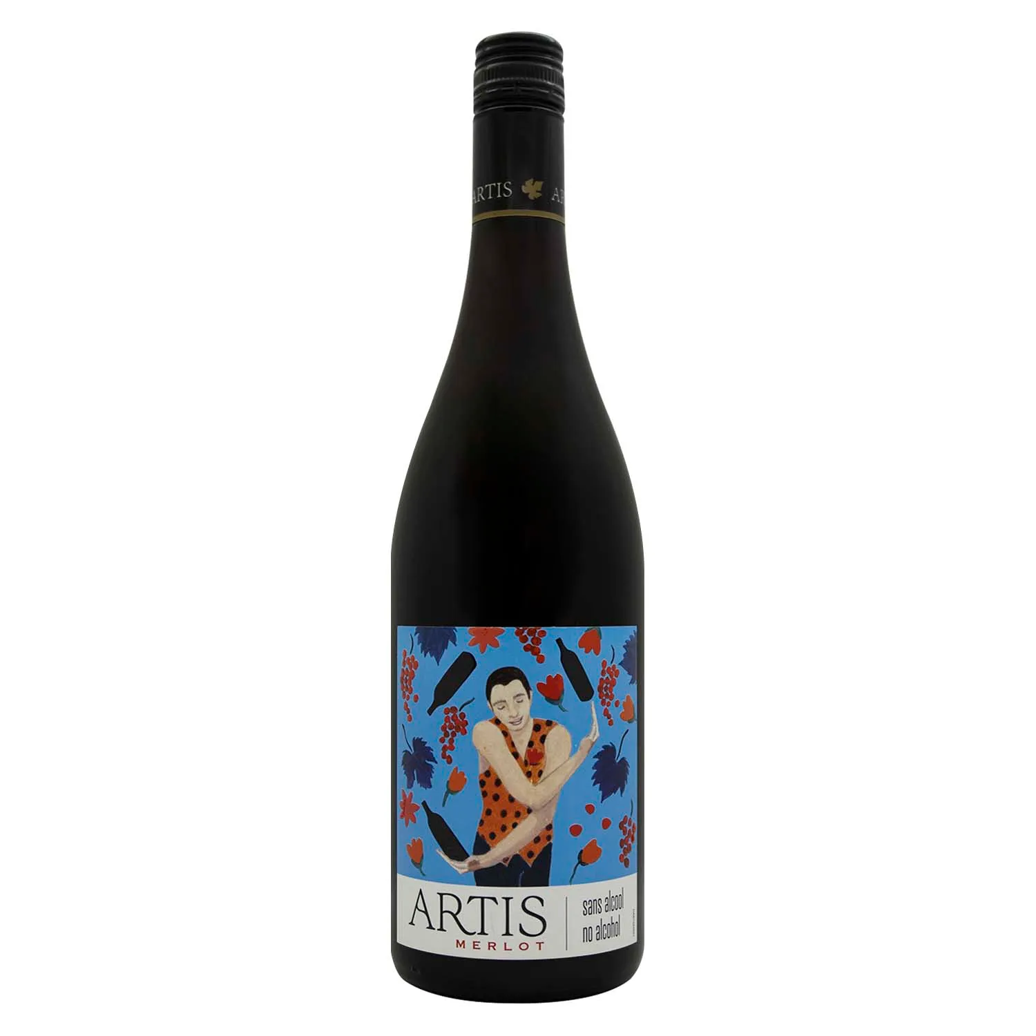 Vino Tinto Francia Merlot Sin Alcohol Artis