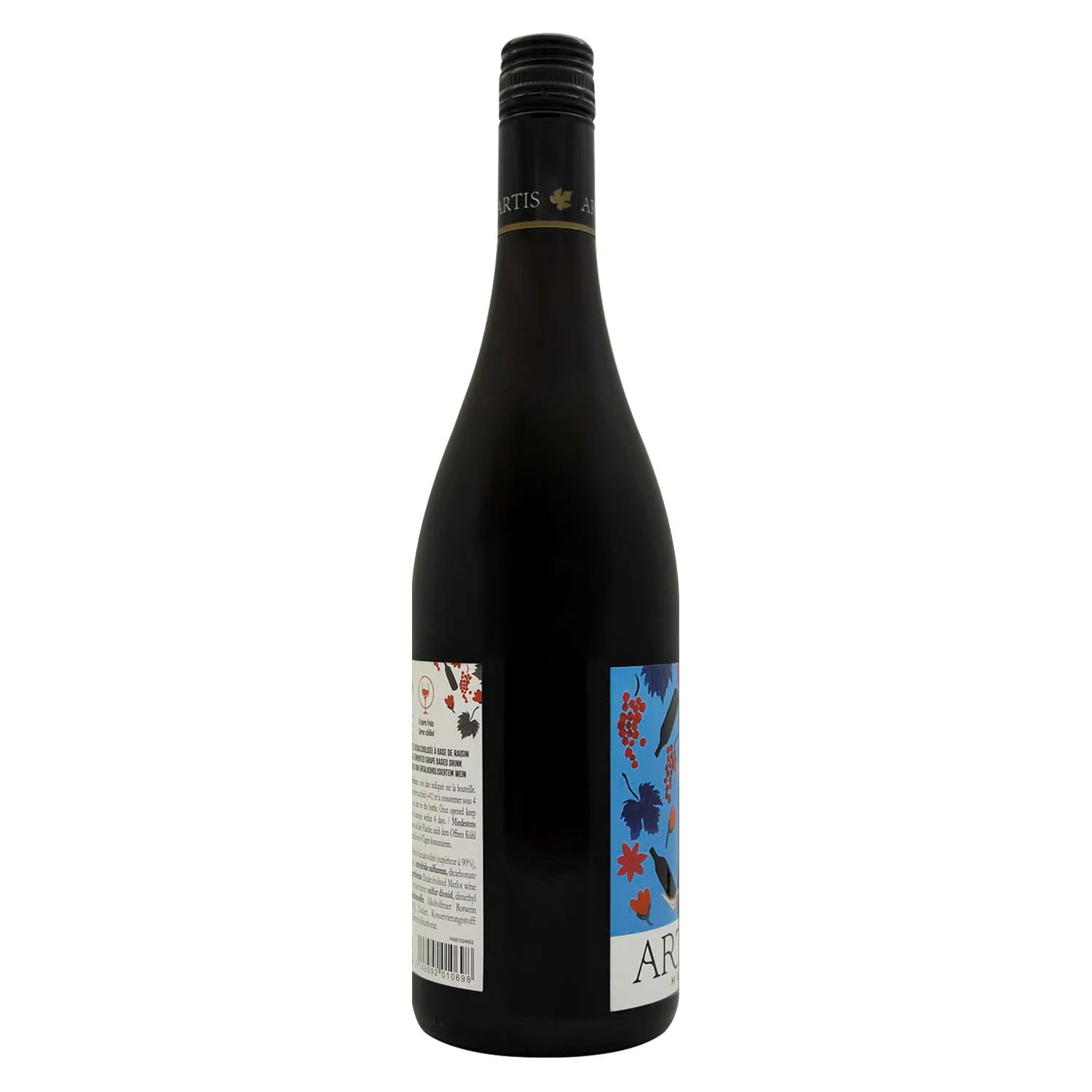 Vino Tinto Francia Merlot Sin Alcohol Artis