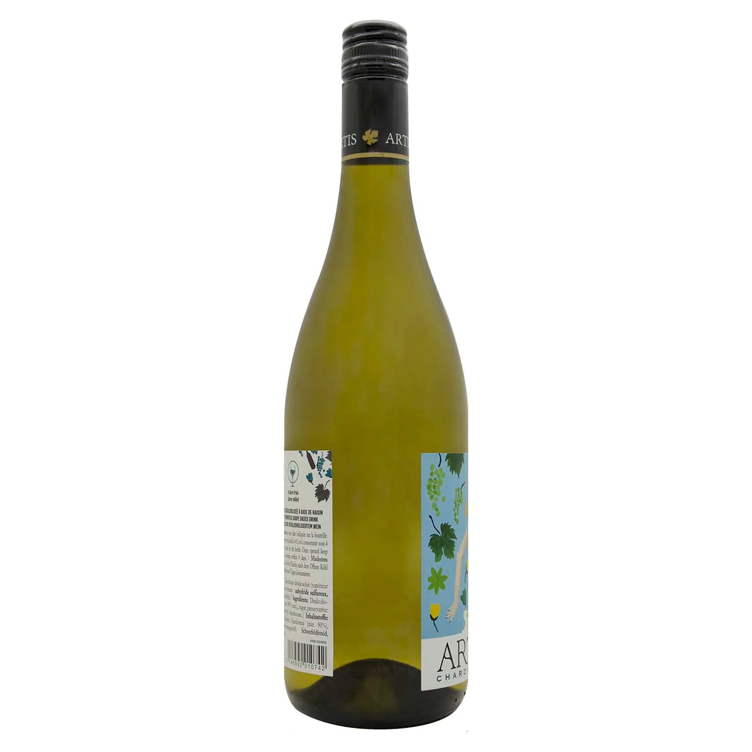 Vino Blanco Francia Chardonnay Sin Alcohol Artis