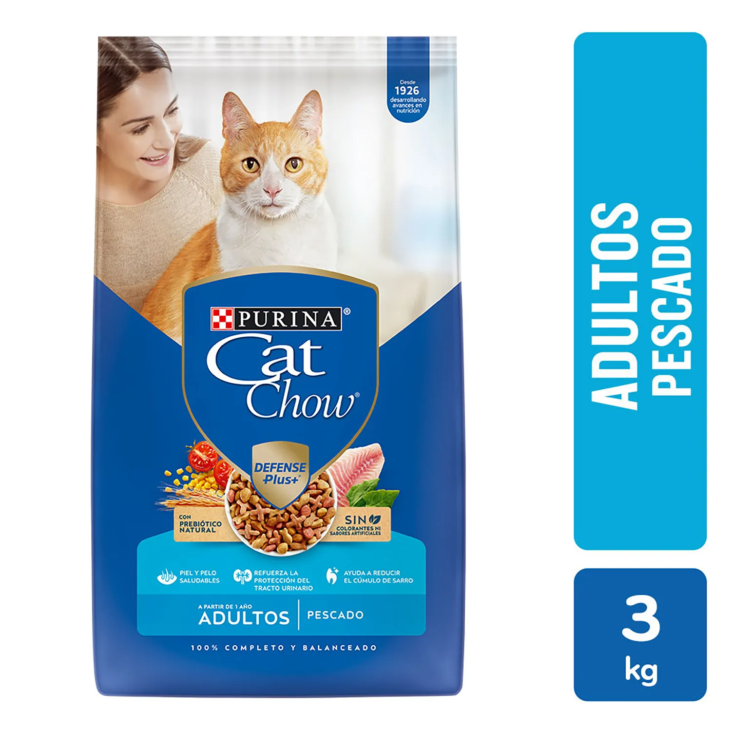 Alimento Gato Seco Adulto Pescado Purina Cat Chow