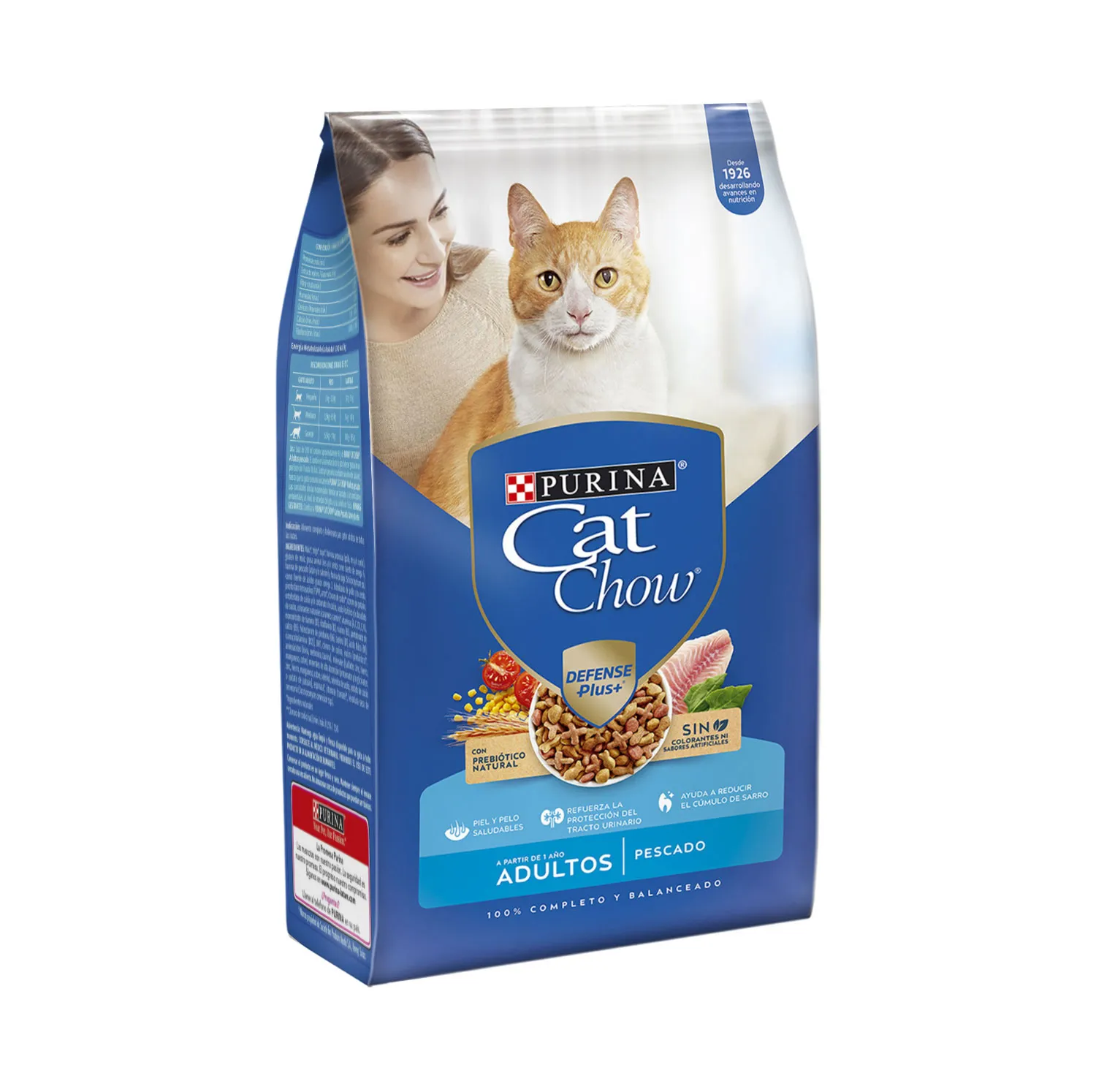 Alimento Gato Seco Adulto Pescado Purina Cat Chow