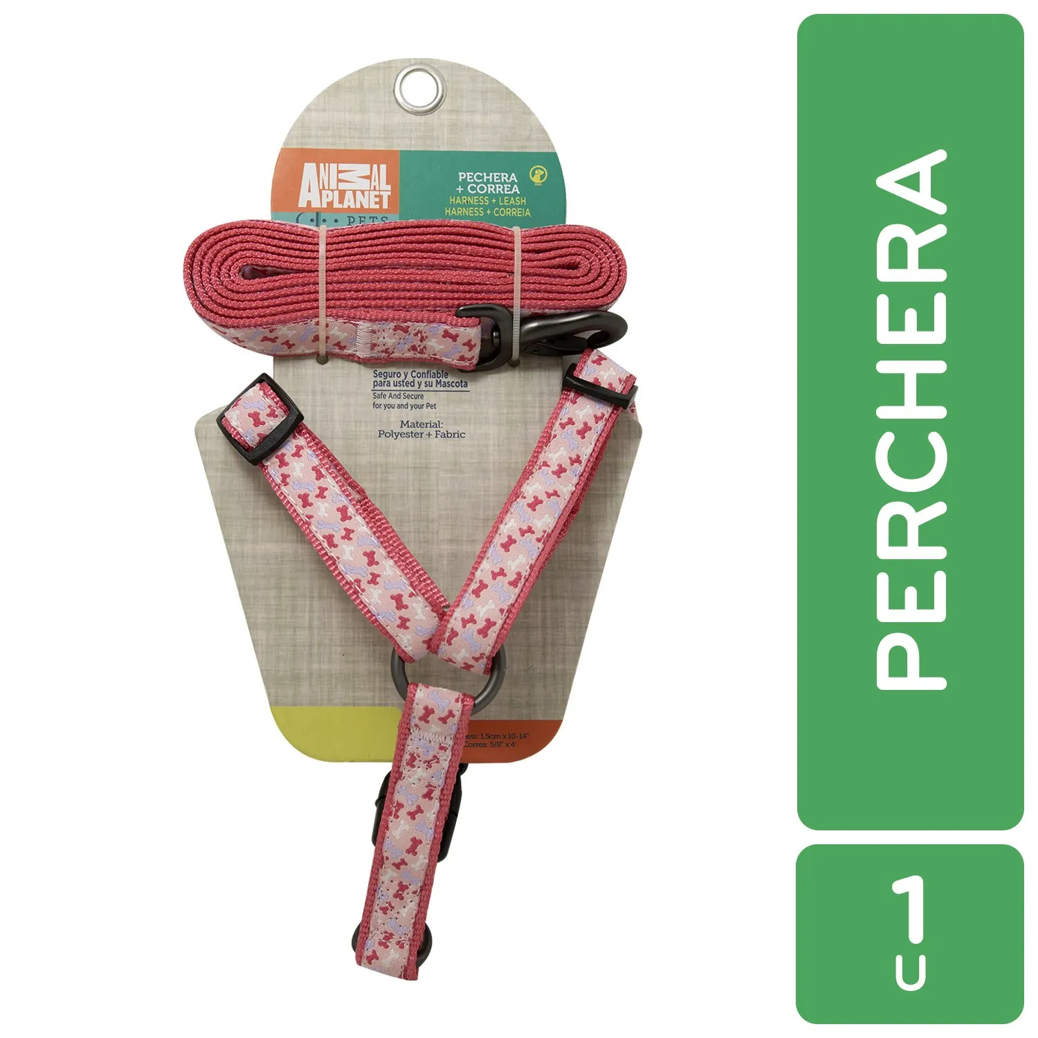 Pechera Y Correa Perro Talla L Animal Planet
