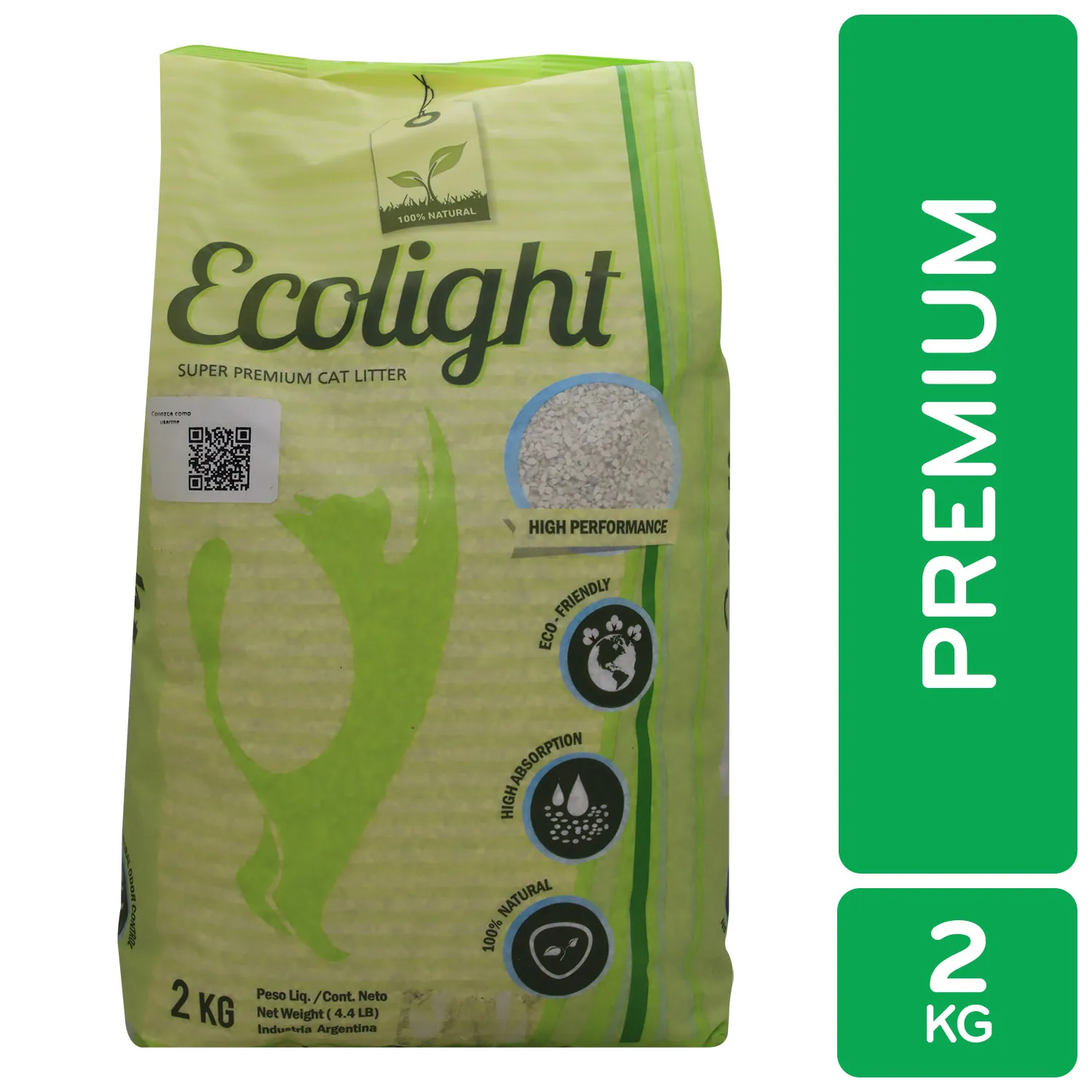 Arena  Gato Alta Absorcion Ecologica Ecolight