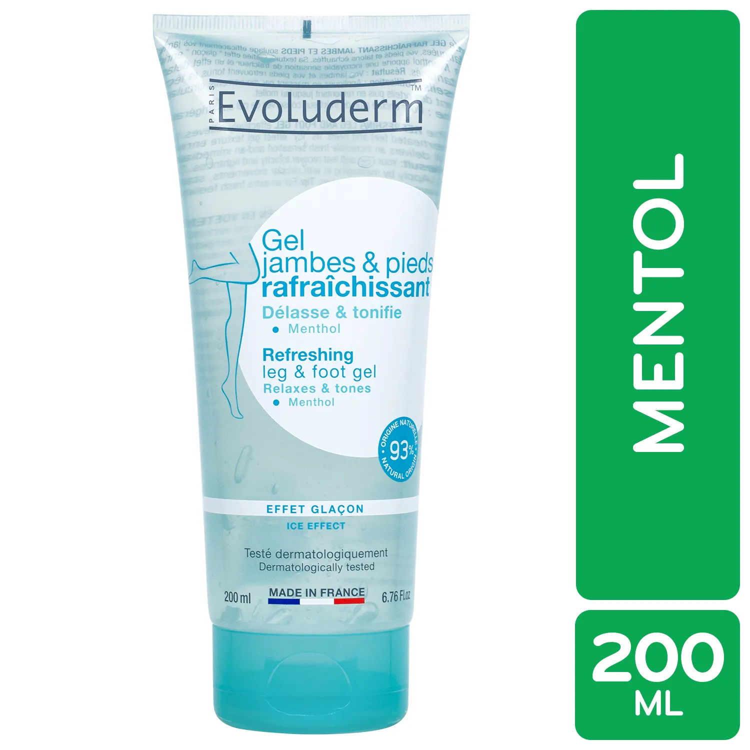 Gel Piernas Mentol Refrescante Evoluderm