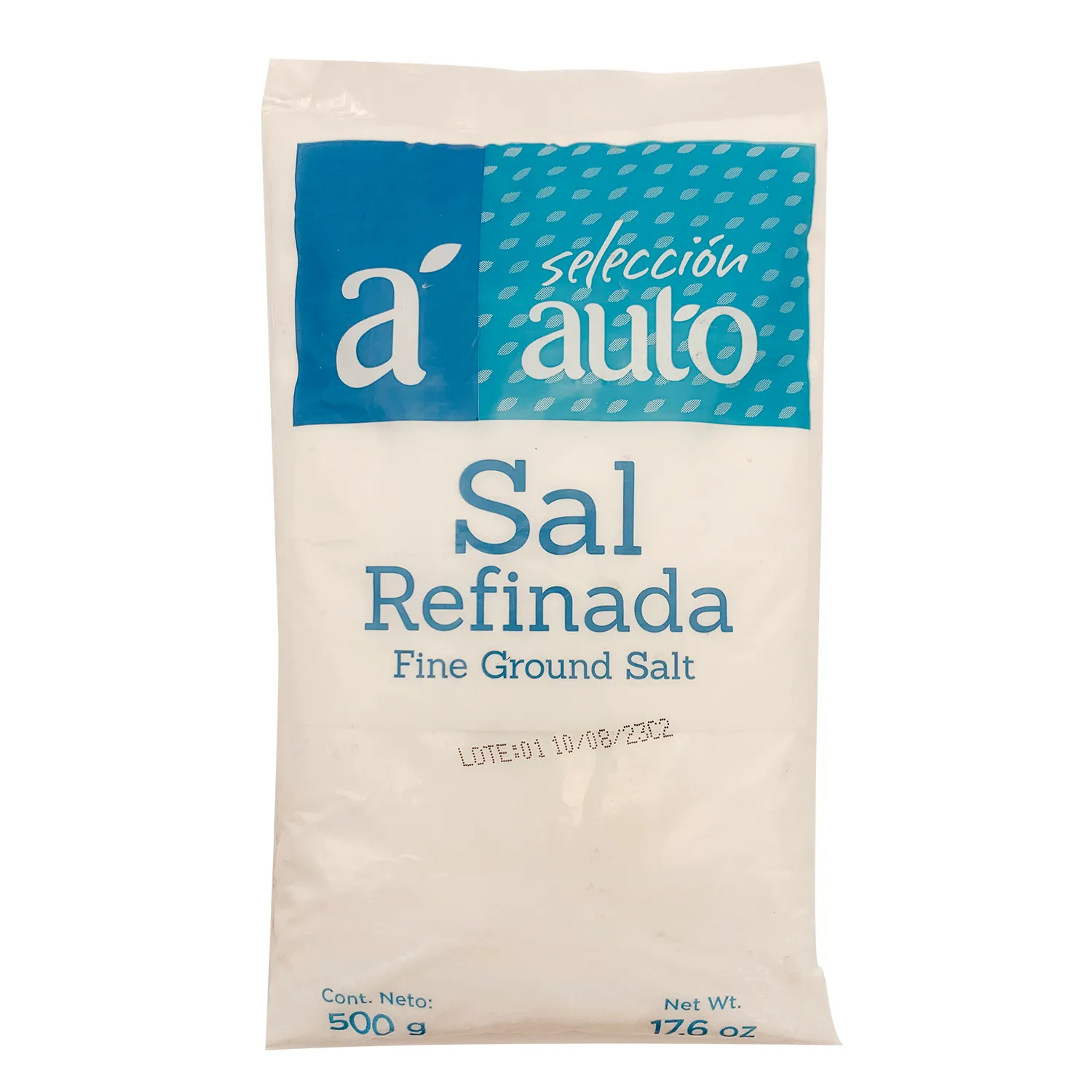 Sal Refinada Selección Auto Bolsa 500 G