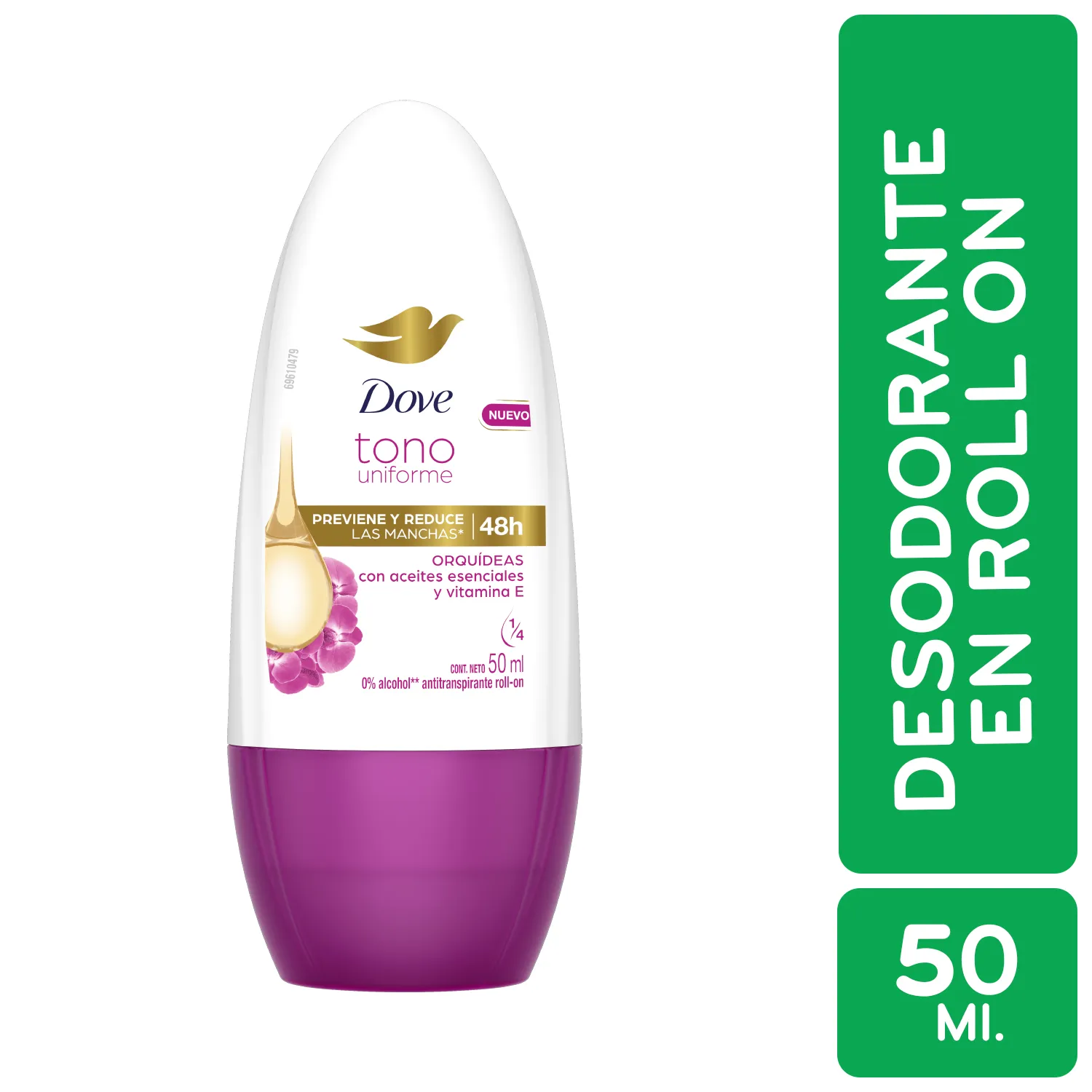 Desodorante Roll On Orquideas Dove