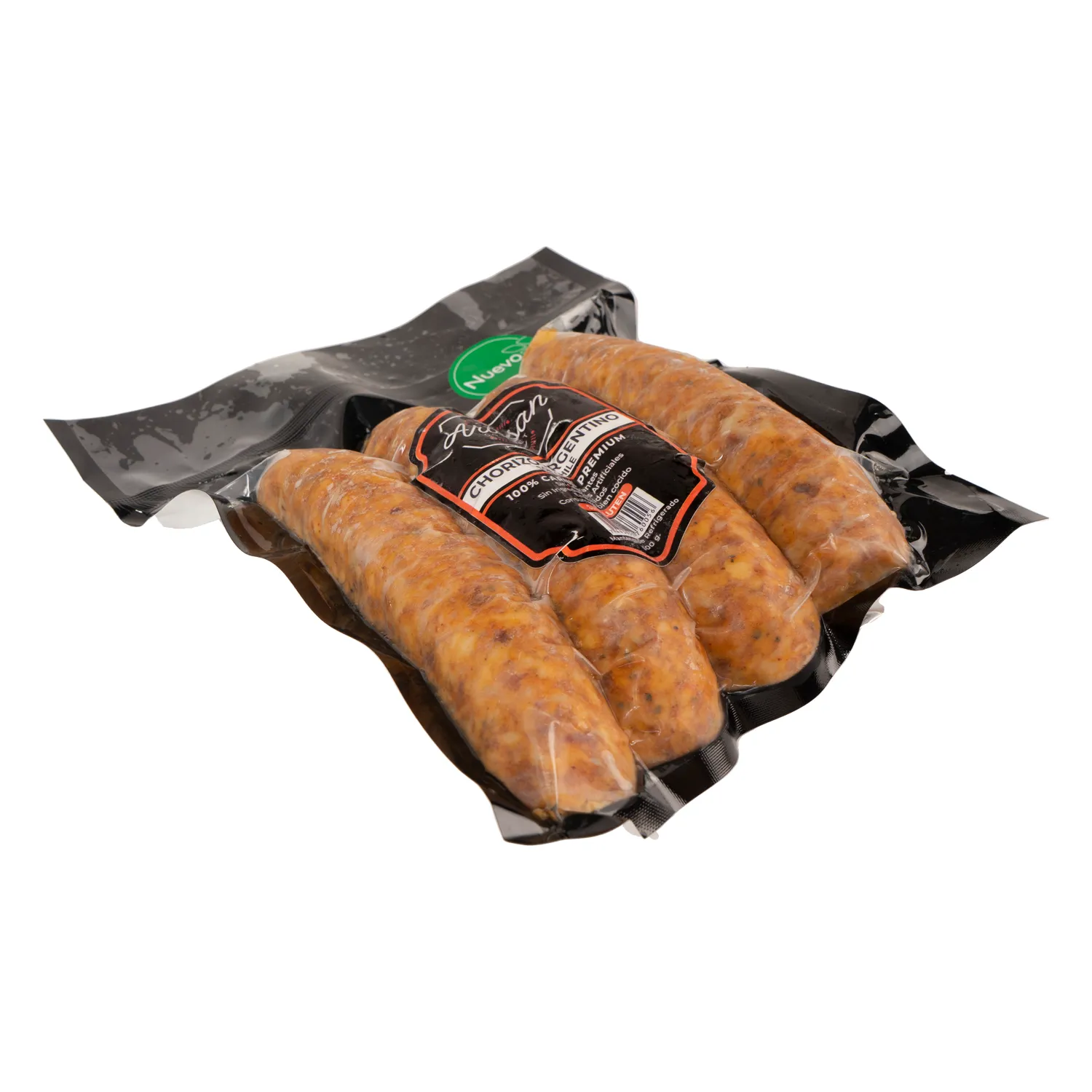 Chorizo Argentino Con Chile Congelado Gourmar Bolsa 500g