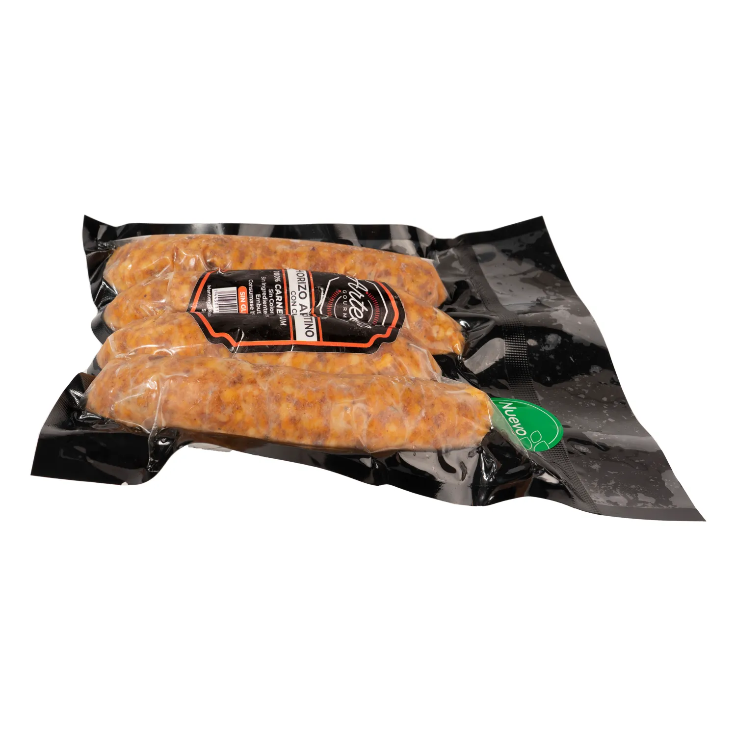 Chorizo Argentino Con Chile Congelado Gourmar Bolsa 500g