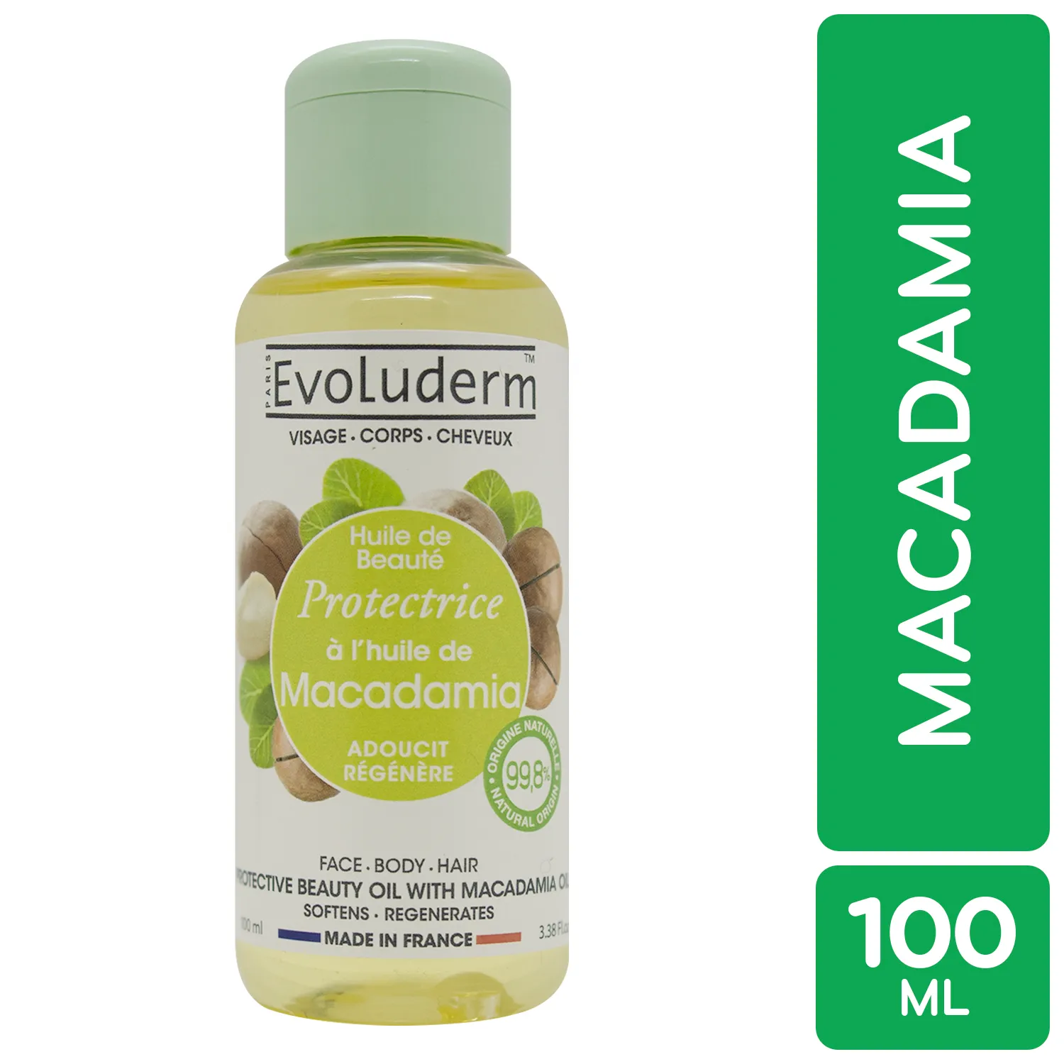 Aceite Corporal Macadamia Evoluderm