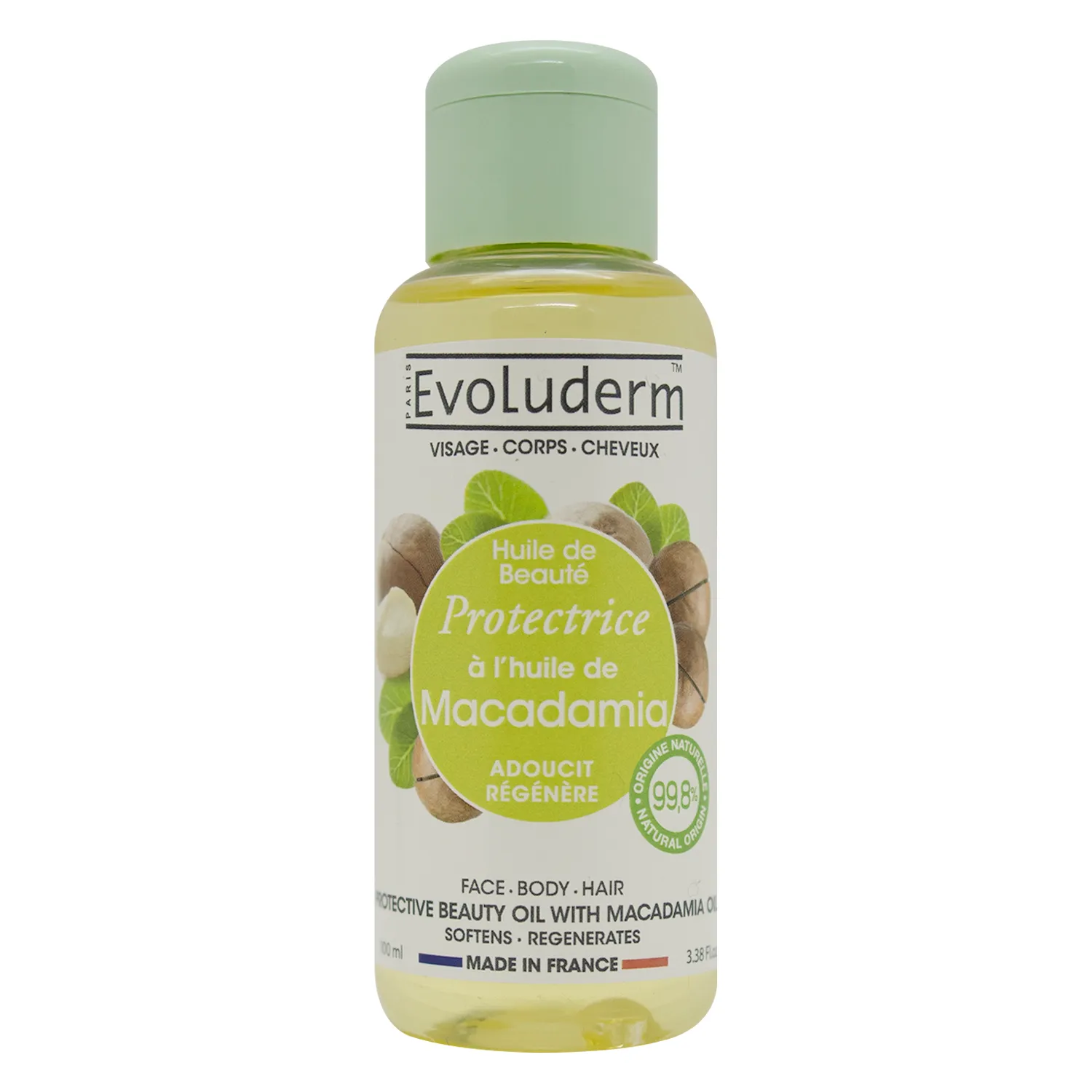 Aceite Corporal Macadamia Evoluderm