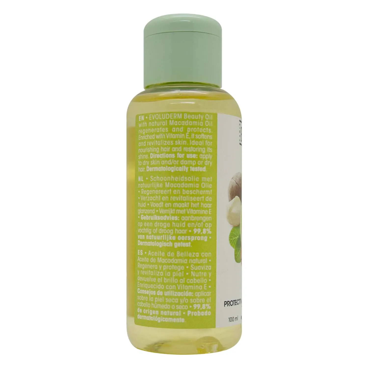 Aceite Corporal Macadamia Evoluderm