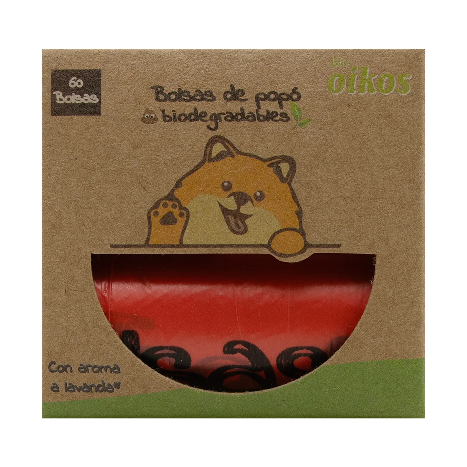 Bolsa Desechos Eco Aroma Lavanda Bio Oikos Caja 60 Unid