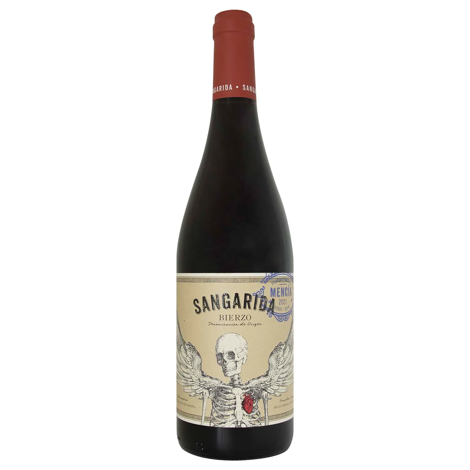 Vino Tinto España Mencía Bierzo Sangarida