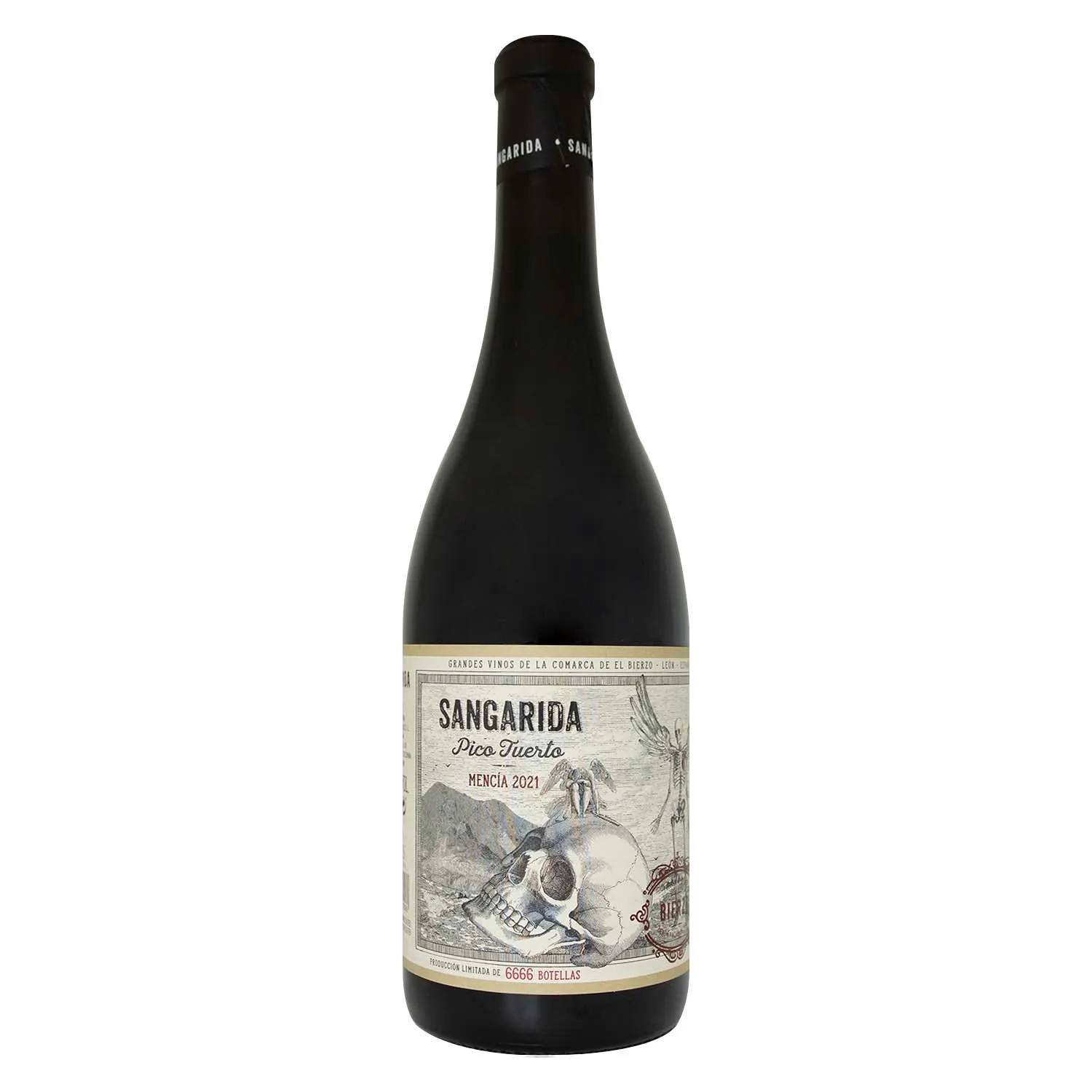 Vino Tinto España Mencía Pico Tuerto Sangarida