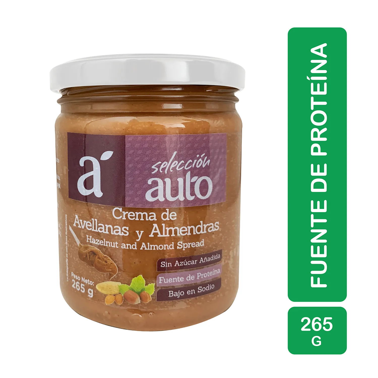 Crema De Avellanas Y Almendras Envase 265 G