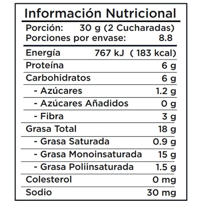 Crema De Avellanas Y Almendras Envase 265 G
