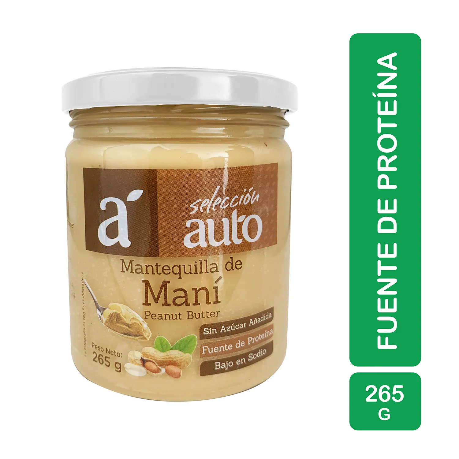Mantequilla Mani Selección Auto Envase 265 G