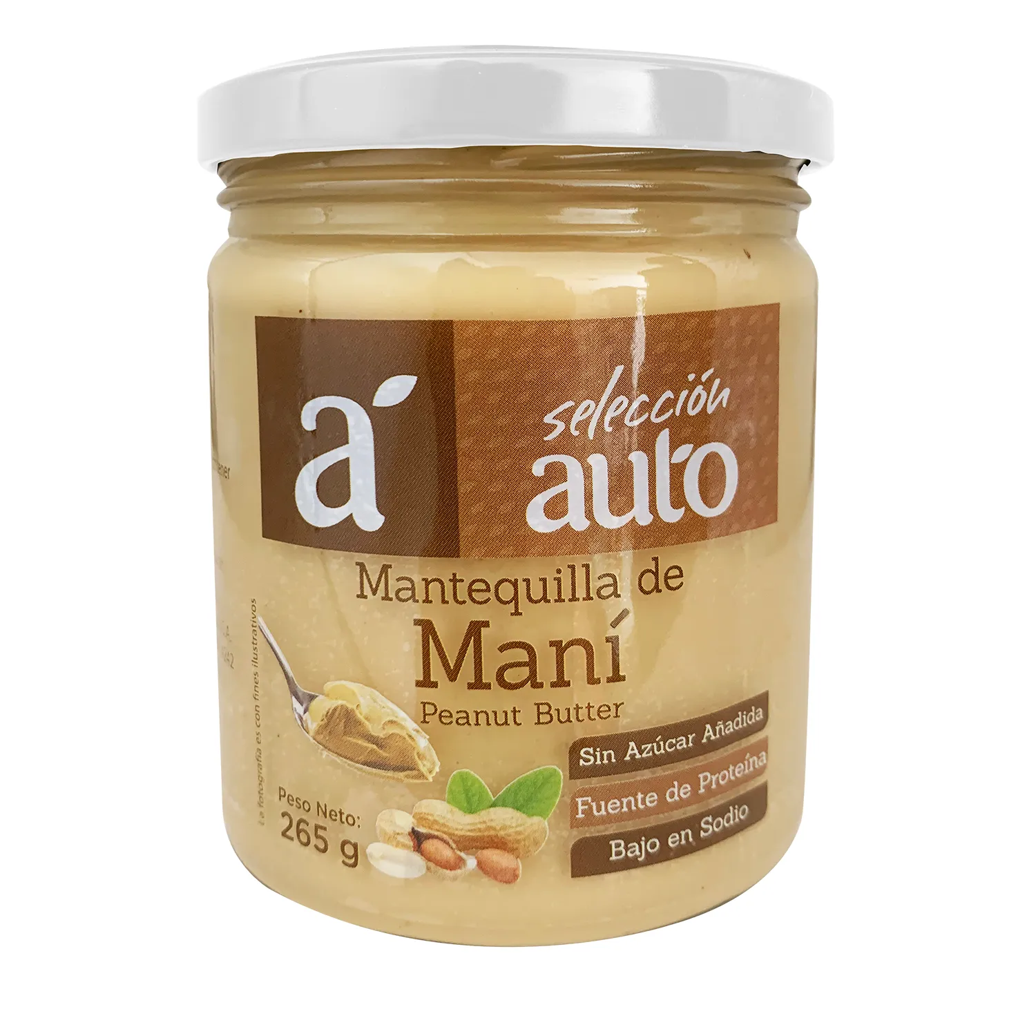 Mantequilla Mani Selección Auto Envase 265 G