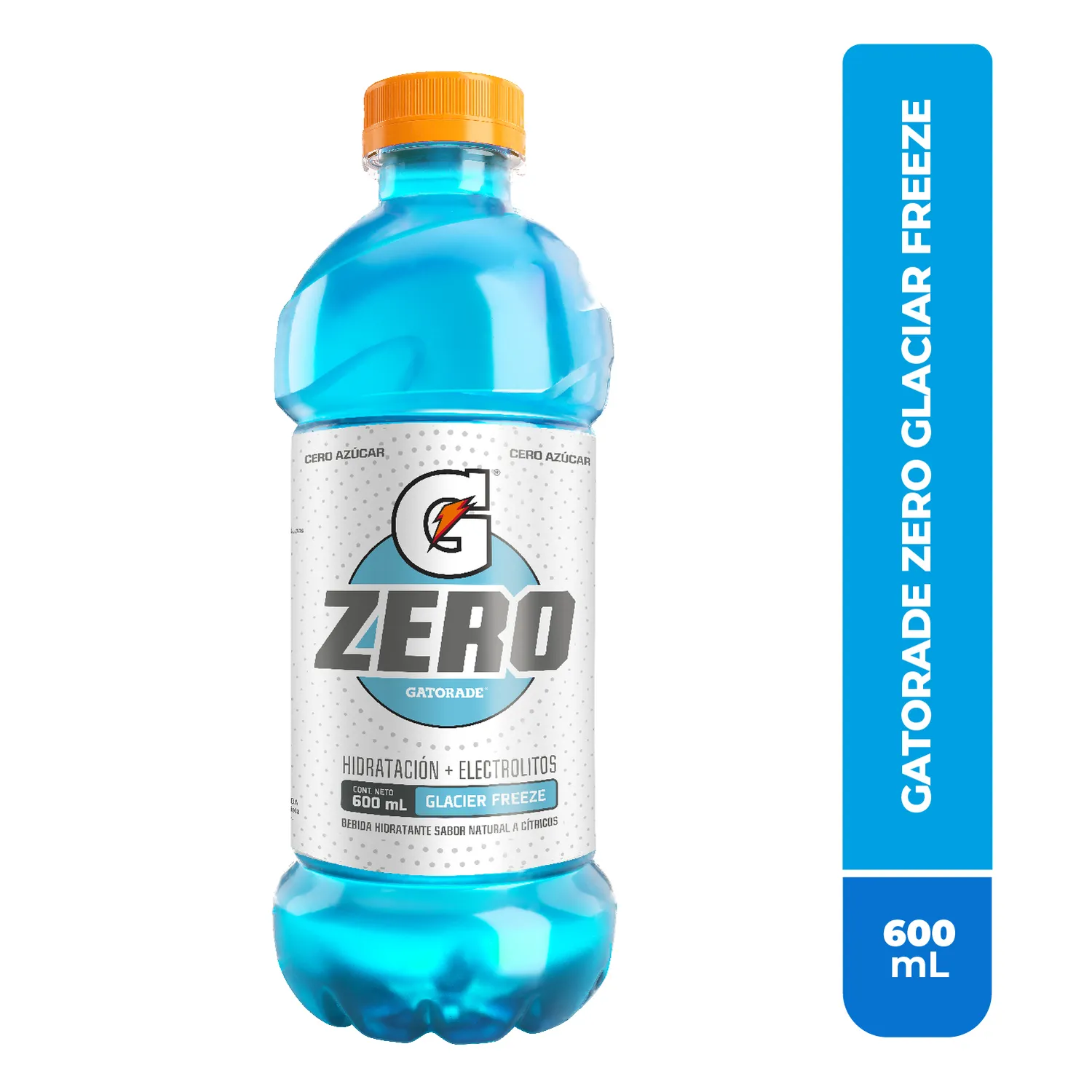 Bebida Hidratante Zero Glacier Gatorade Botella 600 Ml