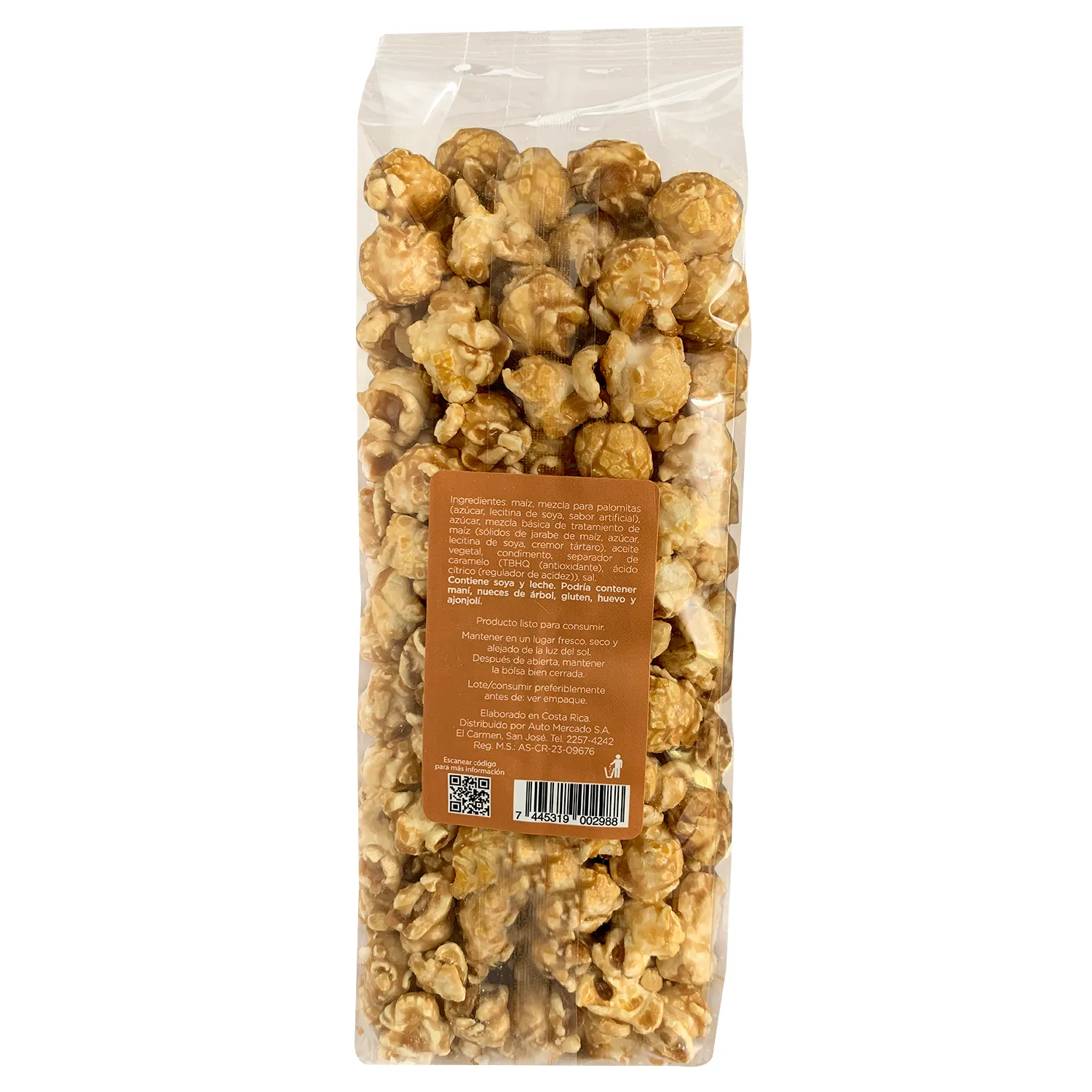 Palomitas Maiz Caramelo Y Sal Selección Auto Bolsa 160 G