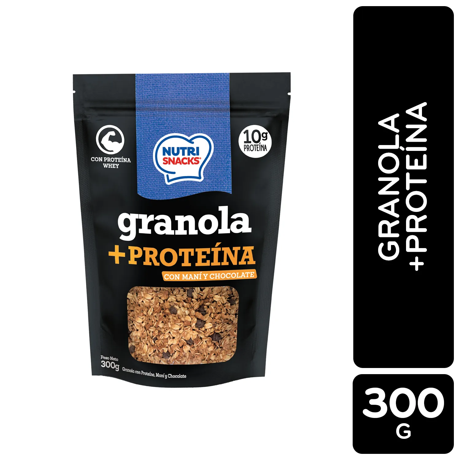 Granola Proteina Nutrisnacks Bolsa 300 G