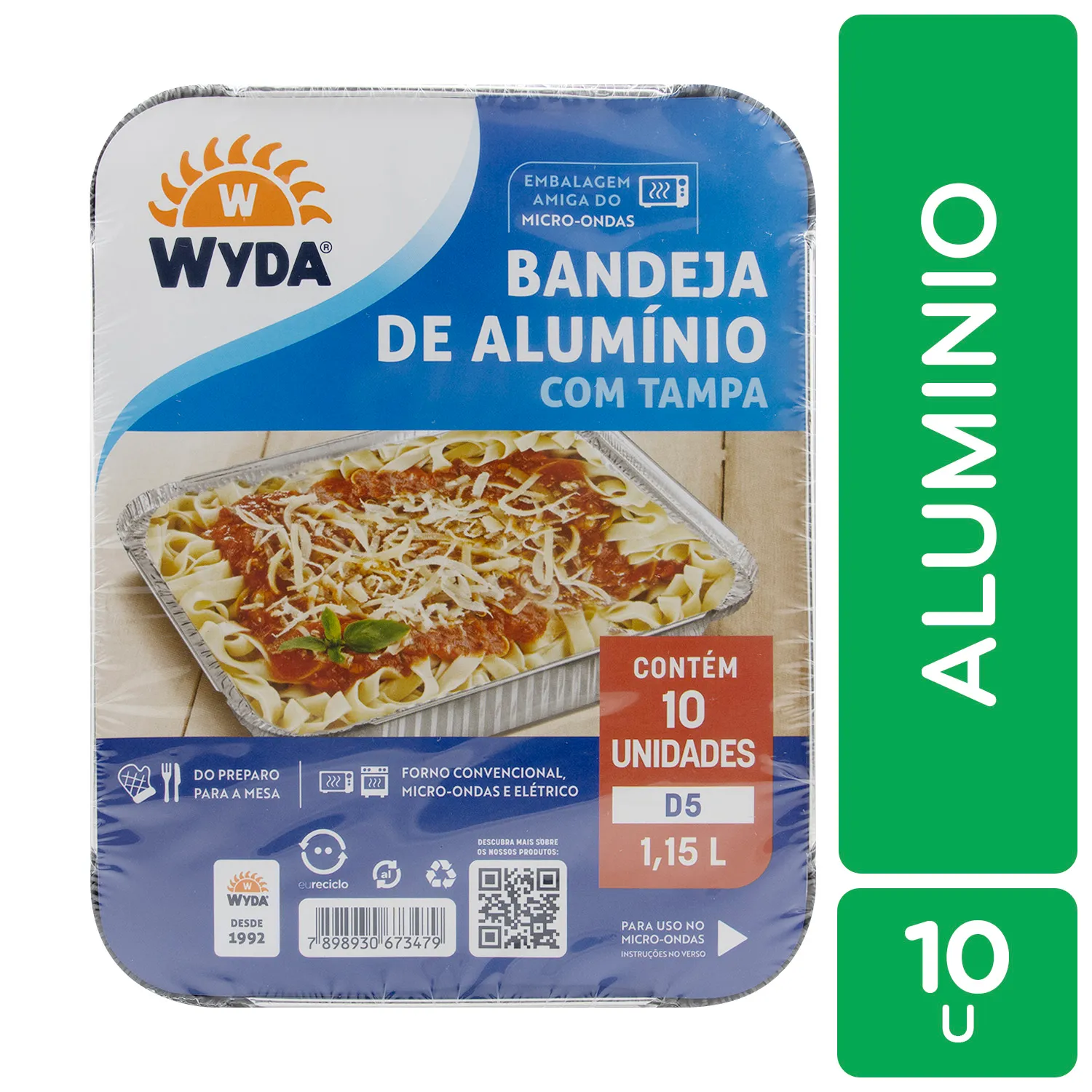 Molde Rectangular Mediano Con Tapa Wyda