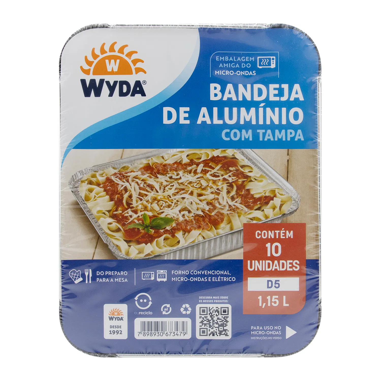 Molde Rectangular Mediano Con Tapa Wyda