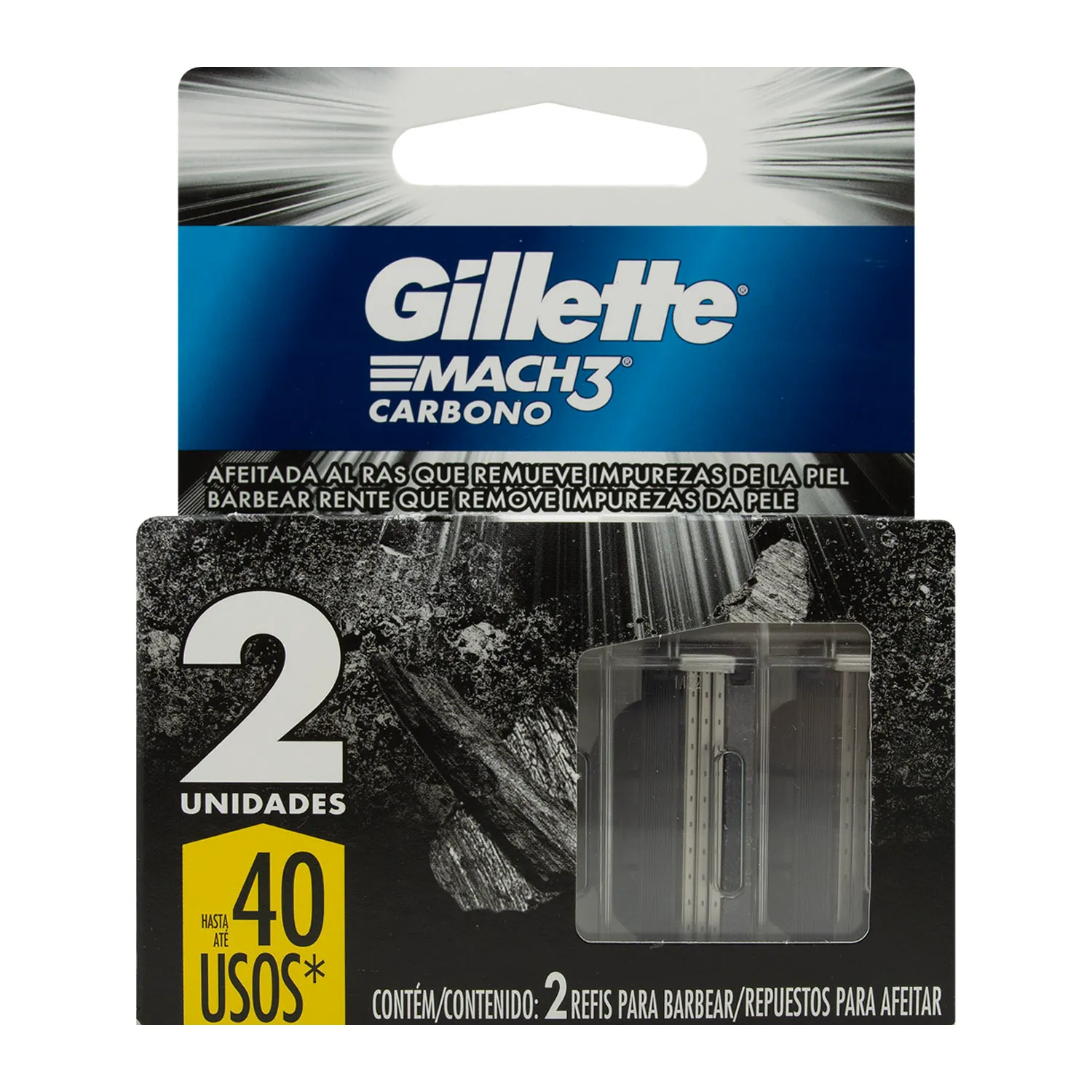 Repuesto Mach 3 Carbon Gillette