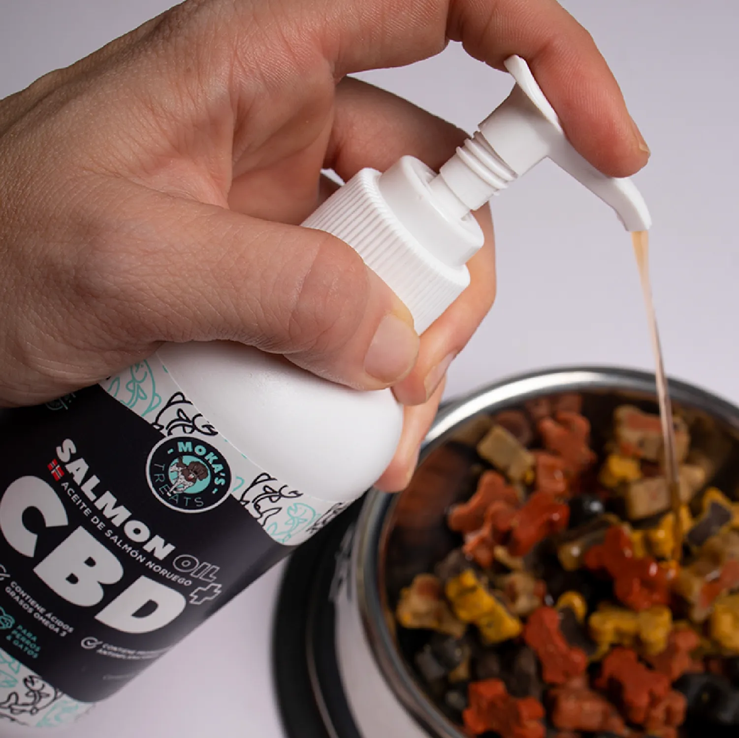 Aceite Salmon Noruego Cbd Mascotas Mokas Treats