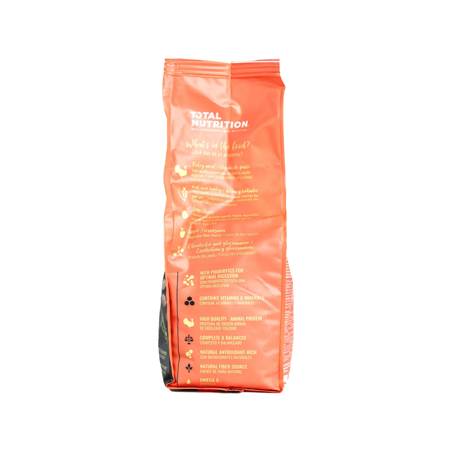 Alimento Perro Cachorro Seco Pavo Avena Libre De Trigo Total Nutrition