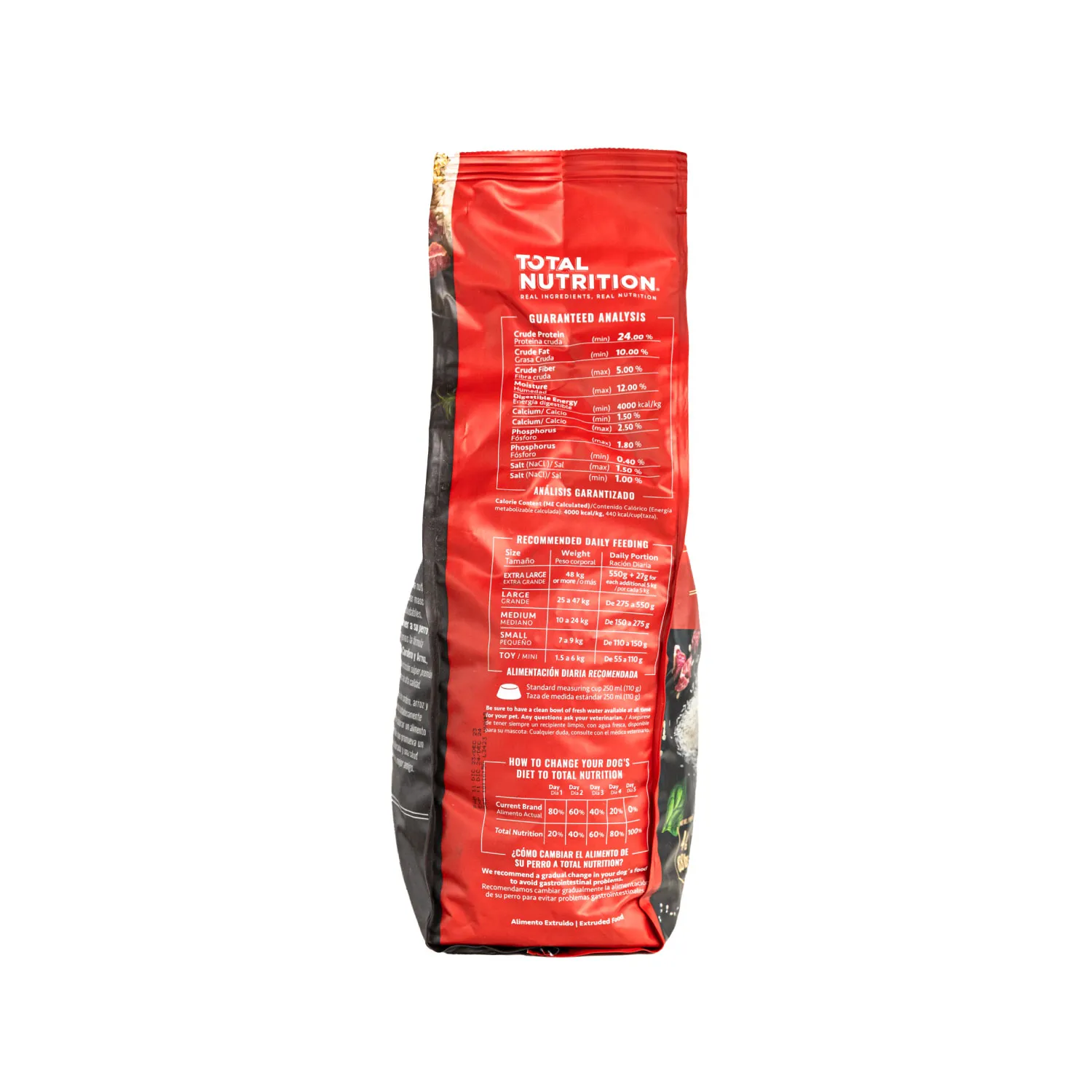 Alimento Perro Adulto Seco Cordero Arroz Libre De Trigo Total Nutrition