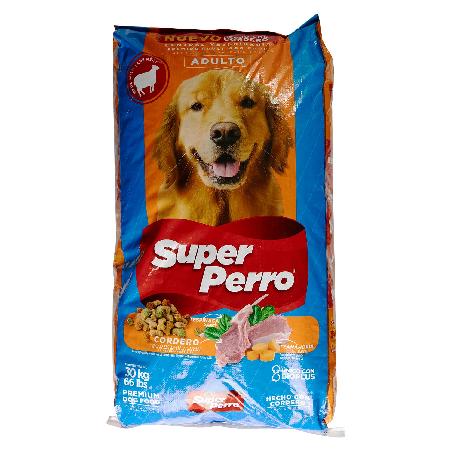 Alimento Perro Adulto Seco Cordero Super Perro
