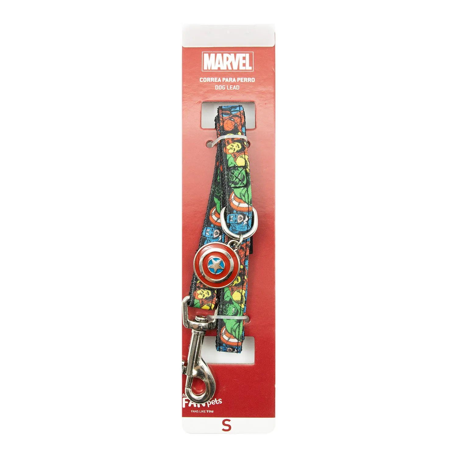 Correa Perro Talla S Marvel Disney