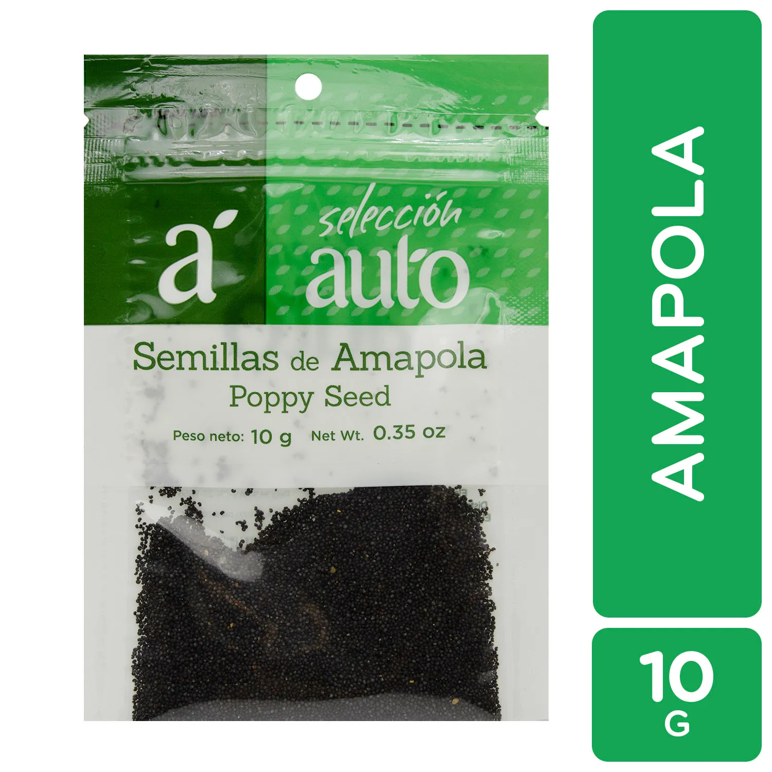 Amapola Auto Selección Paquete 10 G