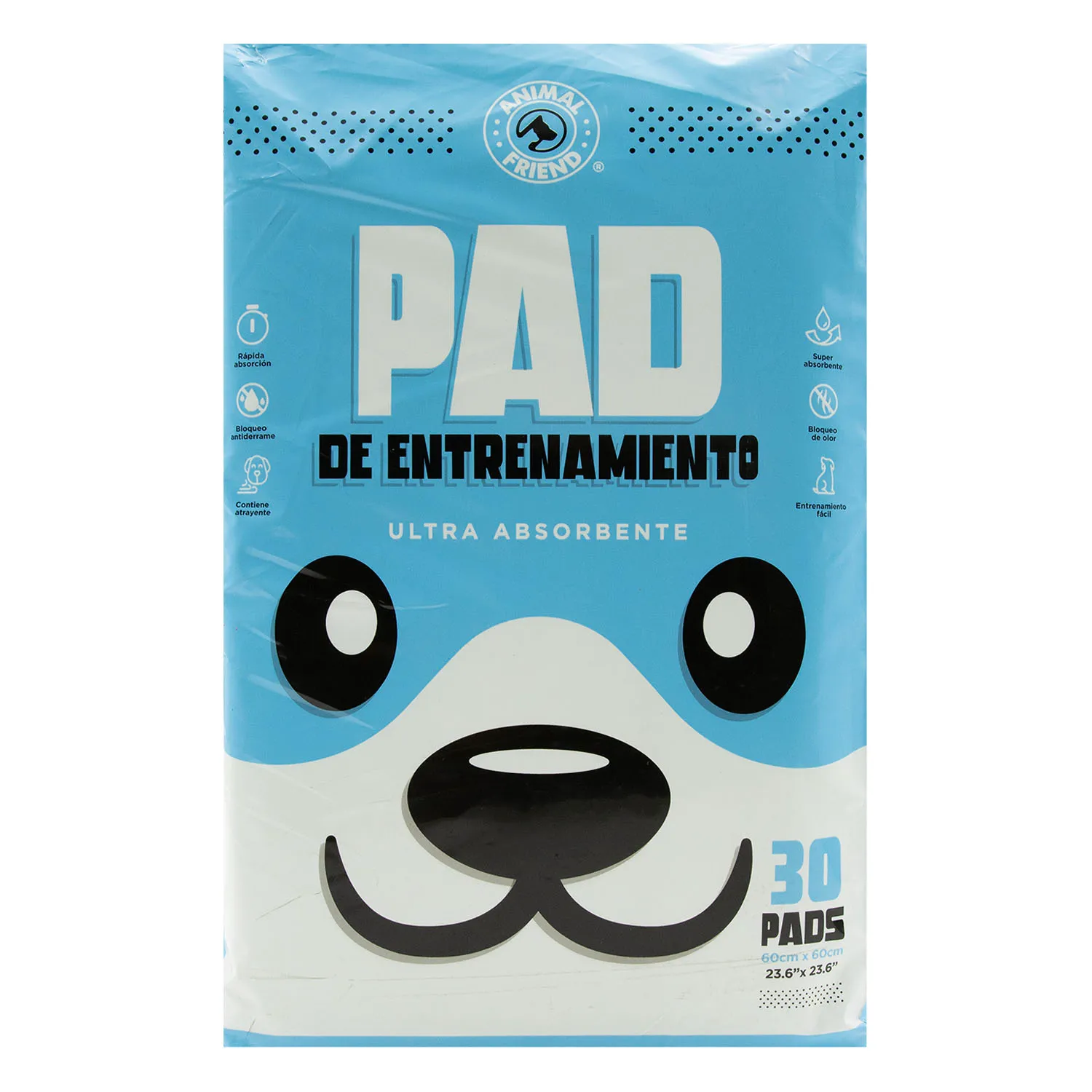 Pad Entrenamiento Ultra Absorbente Bloqueo Olor Y Antiderrame Animal Friend