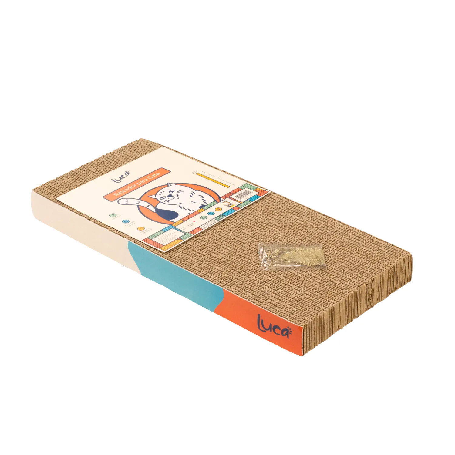 Juguete Rascador Catnip Para Gato Luca