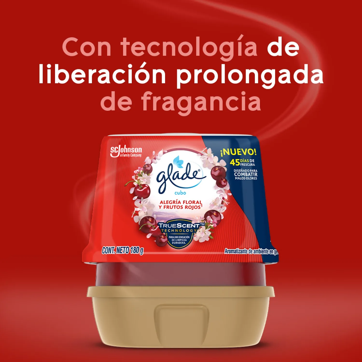 Desodorante Ambiental Cubo Frutos Rojos Glade