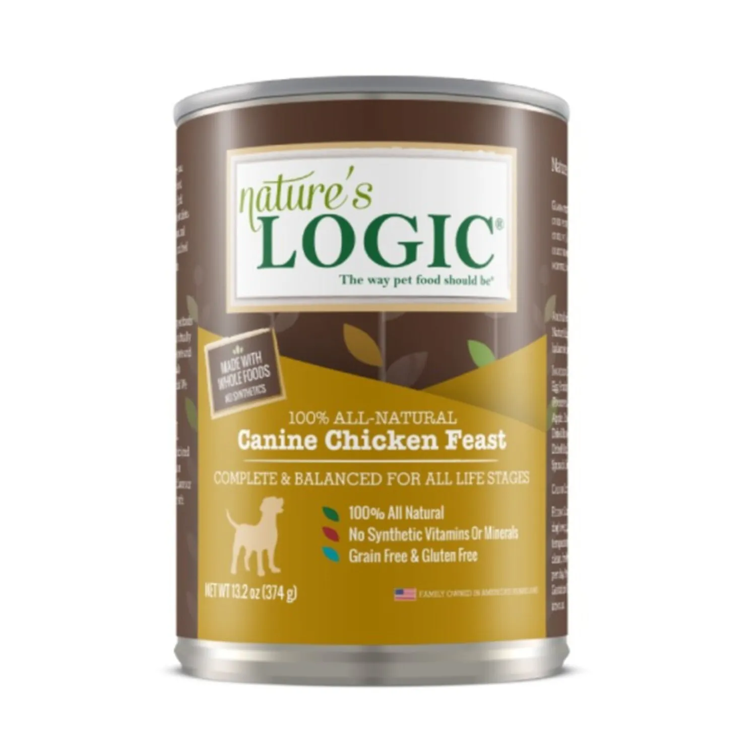 Alimento Perro Humedo Adulto Pollo 100% Natural Natures Logic