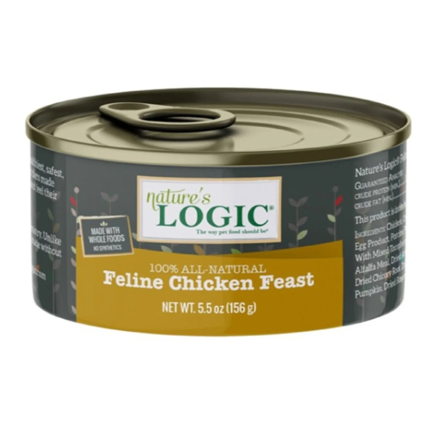Alimento Gato Humedo Adulto Pollo 100% Natural Natures Logic