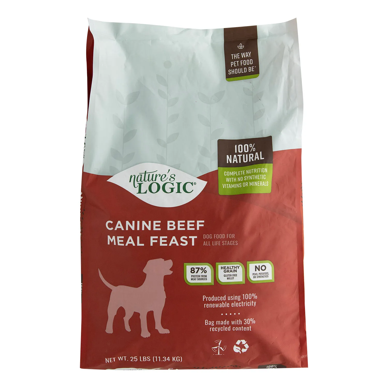 Alimento Perro Adulto Seco Res 100% Natural Natures Logic